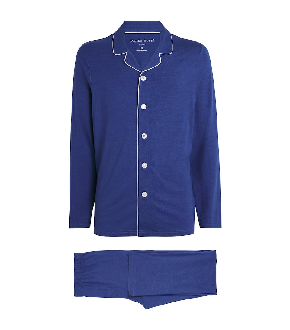 Micromodal Long Basel Pyjama Set