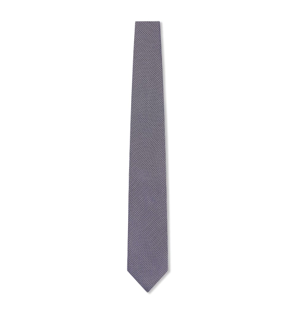 Silk Tonal Jacquard Tie