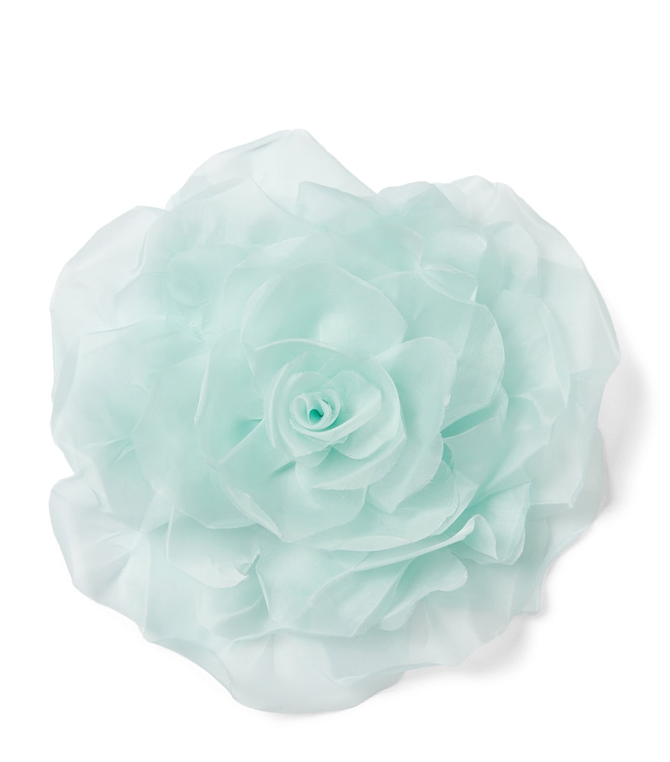 Silk Sidra Flower Brooch