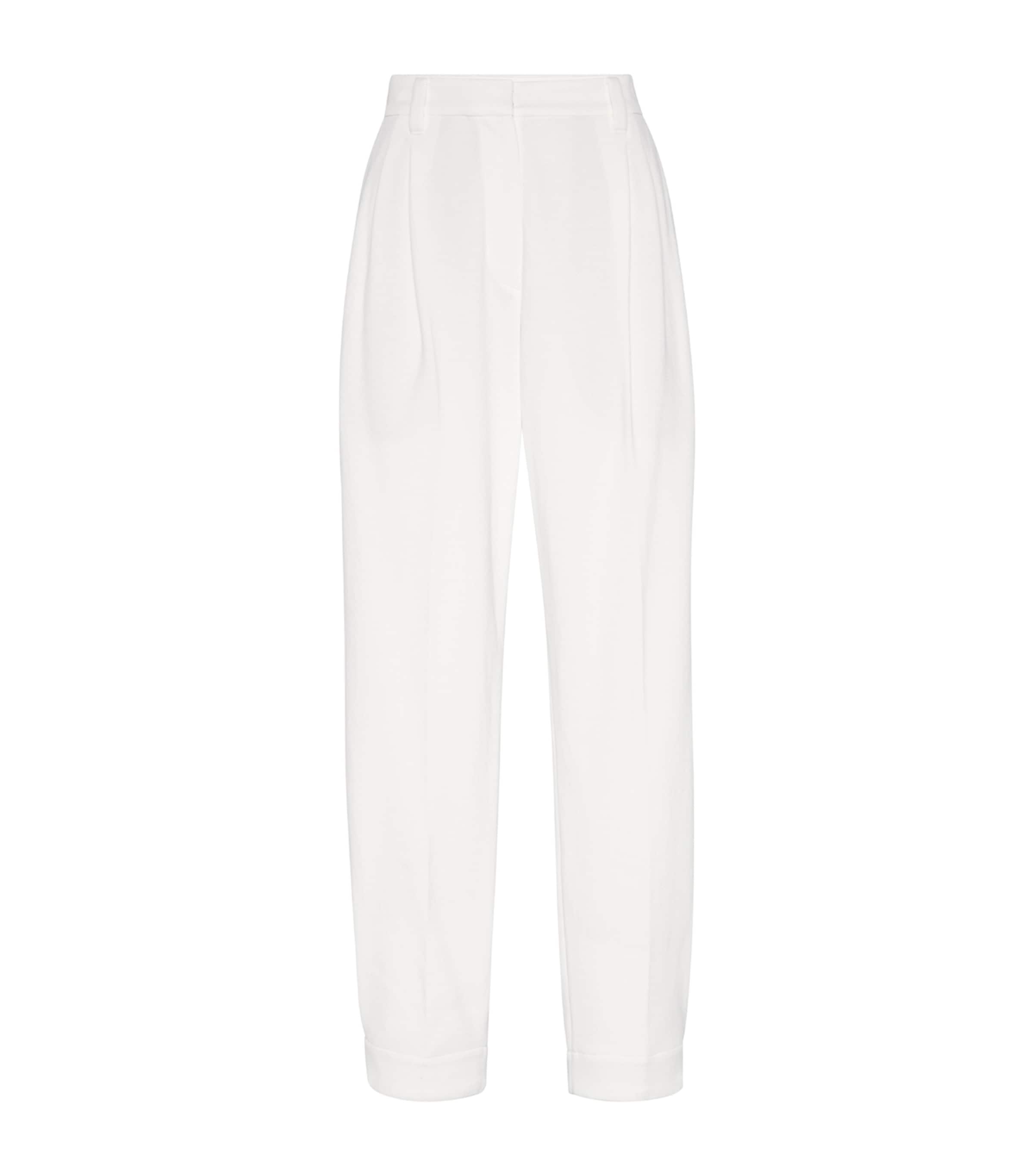 Techno Cotton Piqué Sartorial Trousers