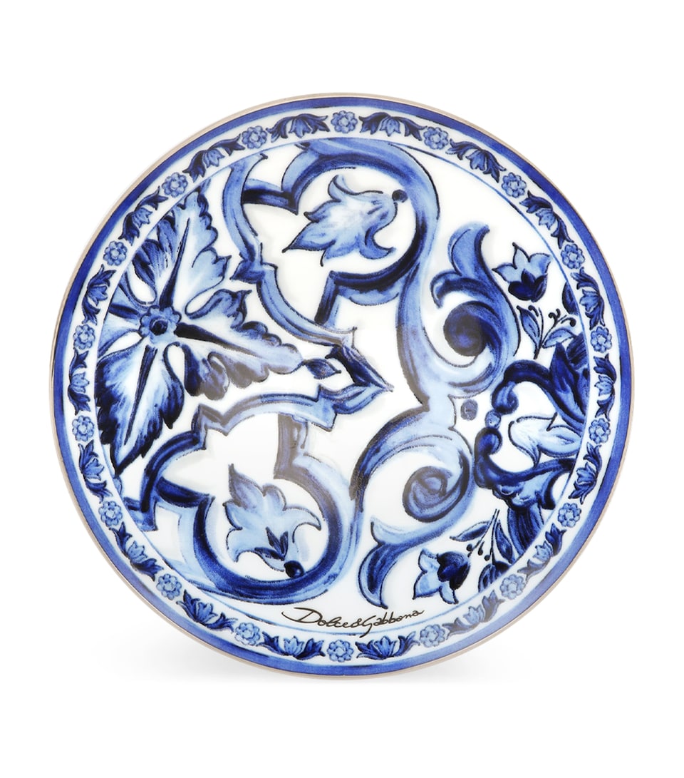 Porcelain Blu Mediterraneo Trinket Box