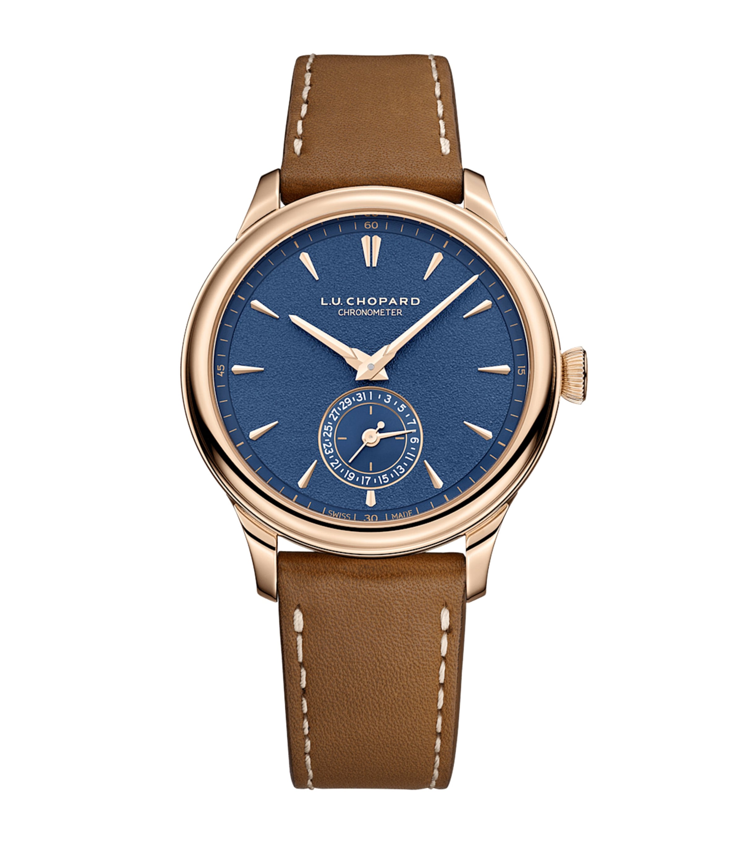 Rose Gold L.U.C Quattro Mark IV Watch 39mm