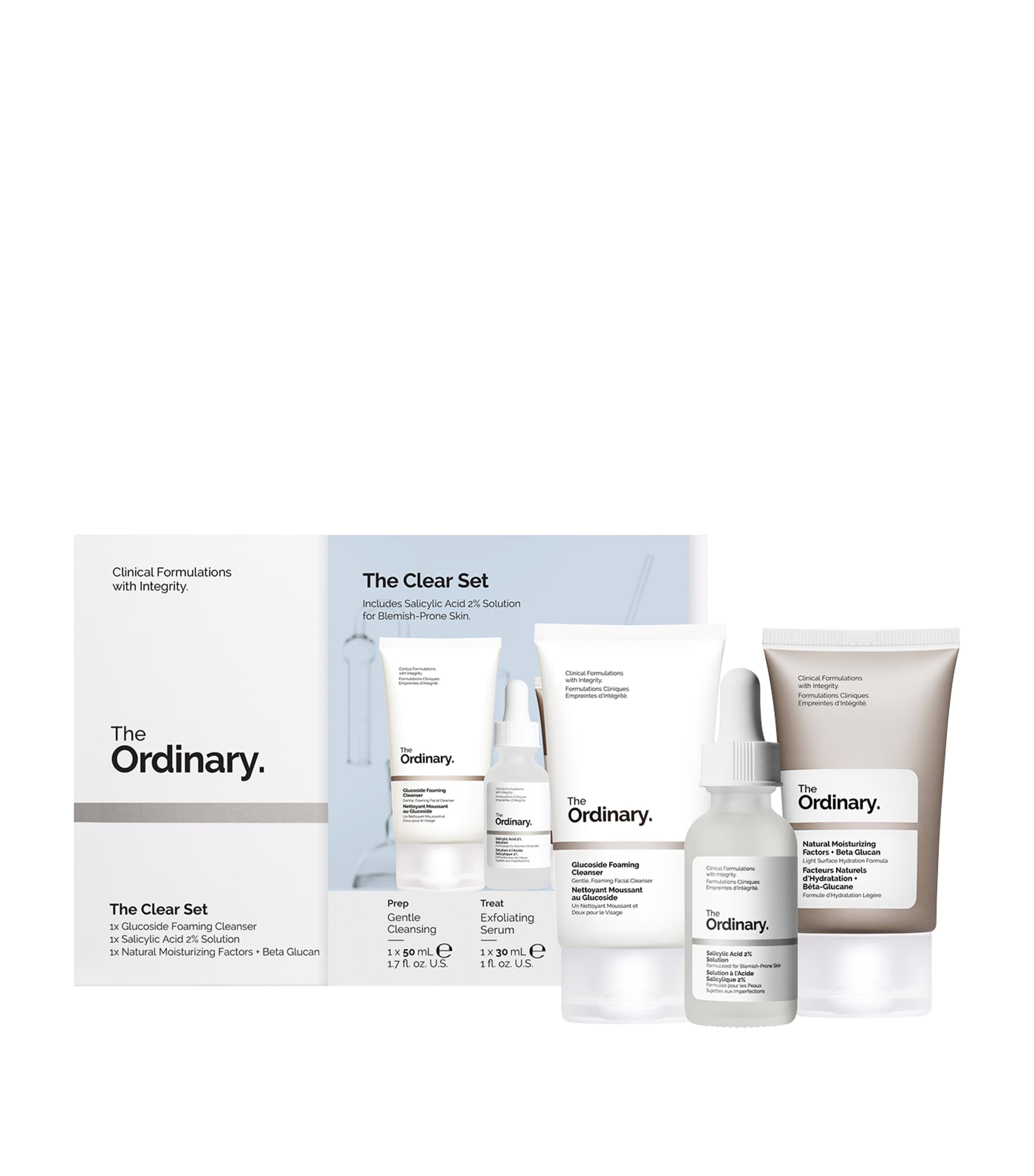 The Clear Set (3 x 30ml)