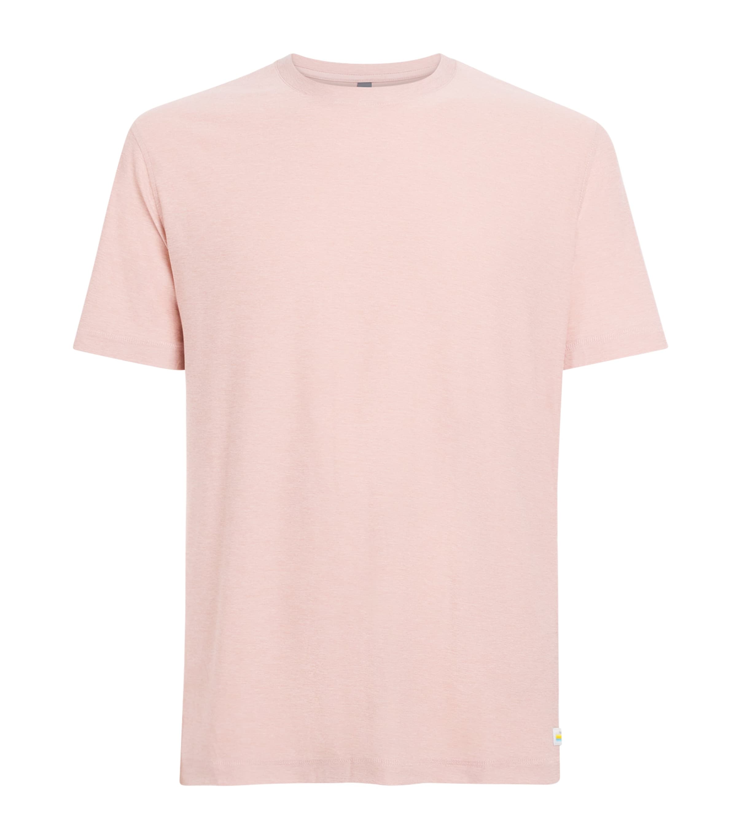 VUORI Mens Strato Tech T-Shirt Hfr Faded Rose Hther
