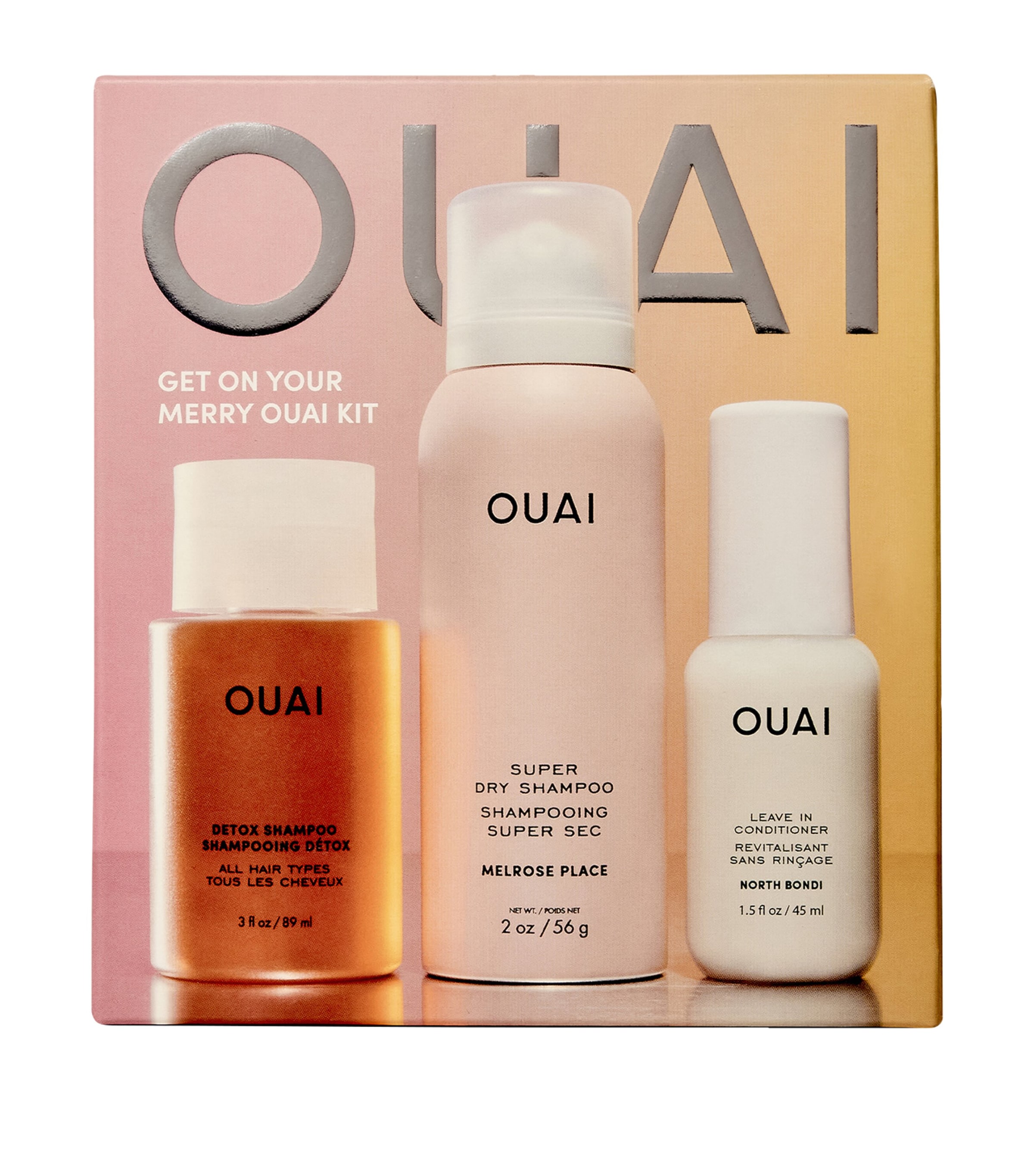 Ouai Get On Your Merry Ouai Gift Set