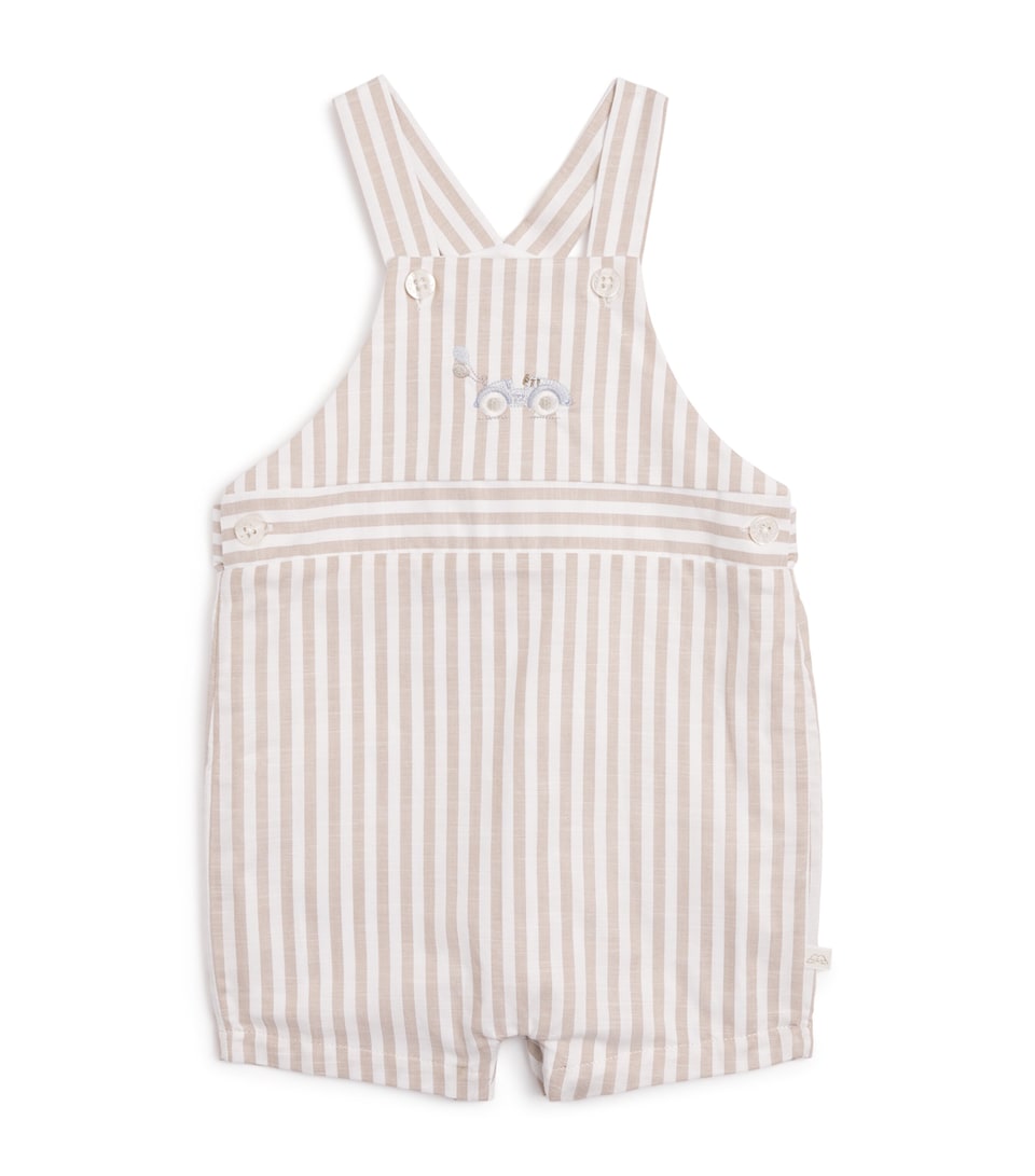 Cotton Alfie Race Car Dungarees (3-24 Months)