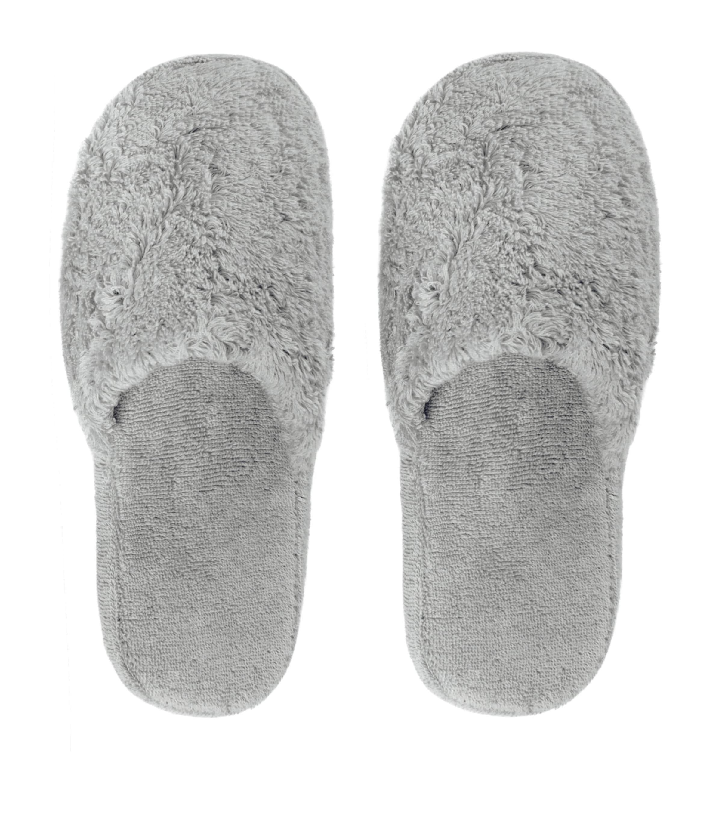 GRACCIOZA Egoist Slippers (Size 42-43) Silver