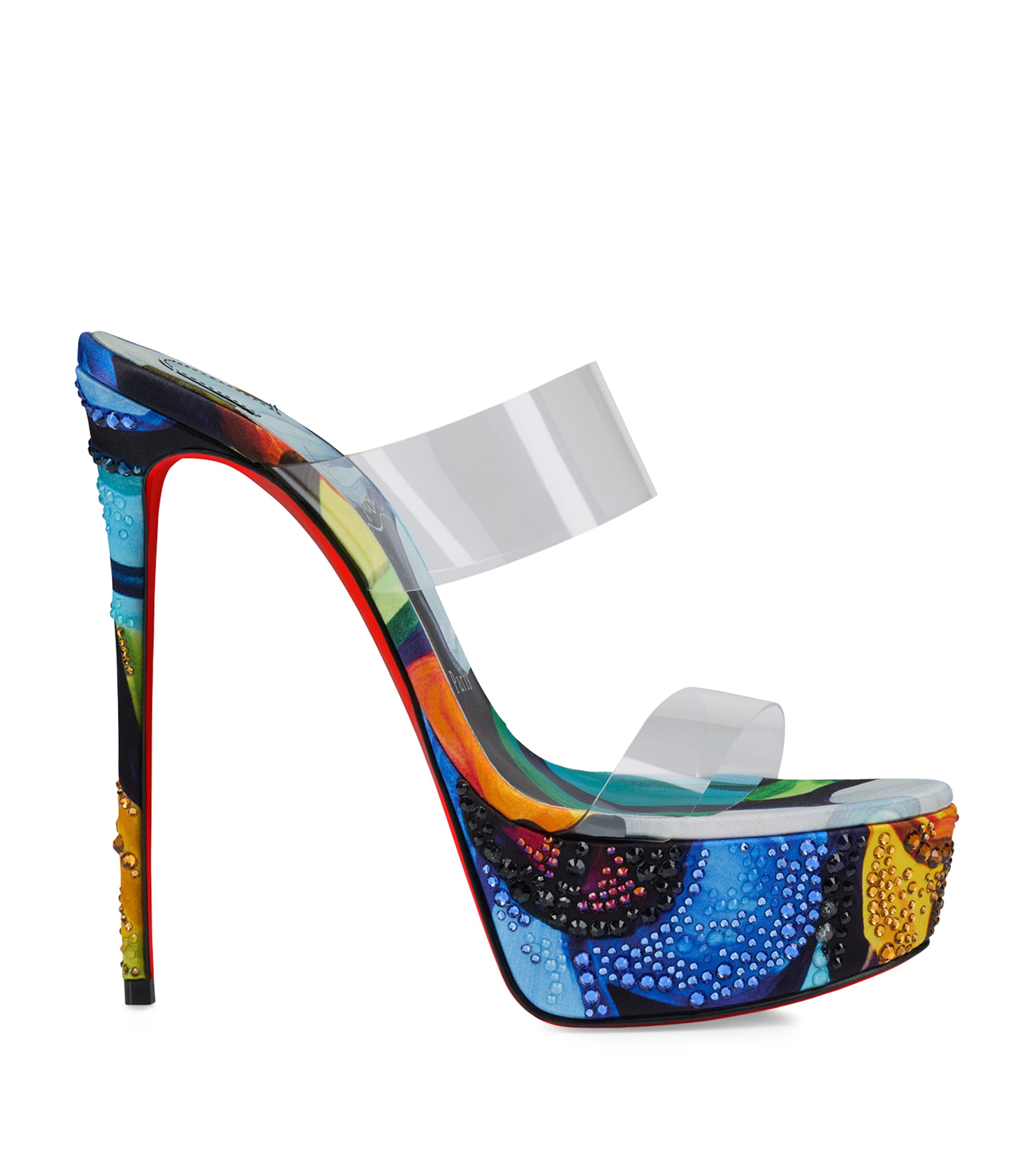 Just Nothing Floral Silk Sandals 150