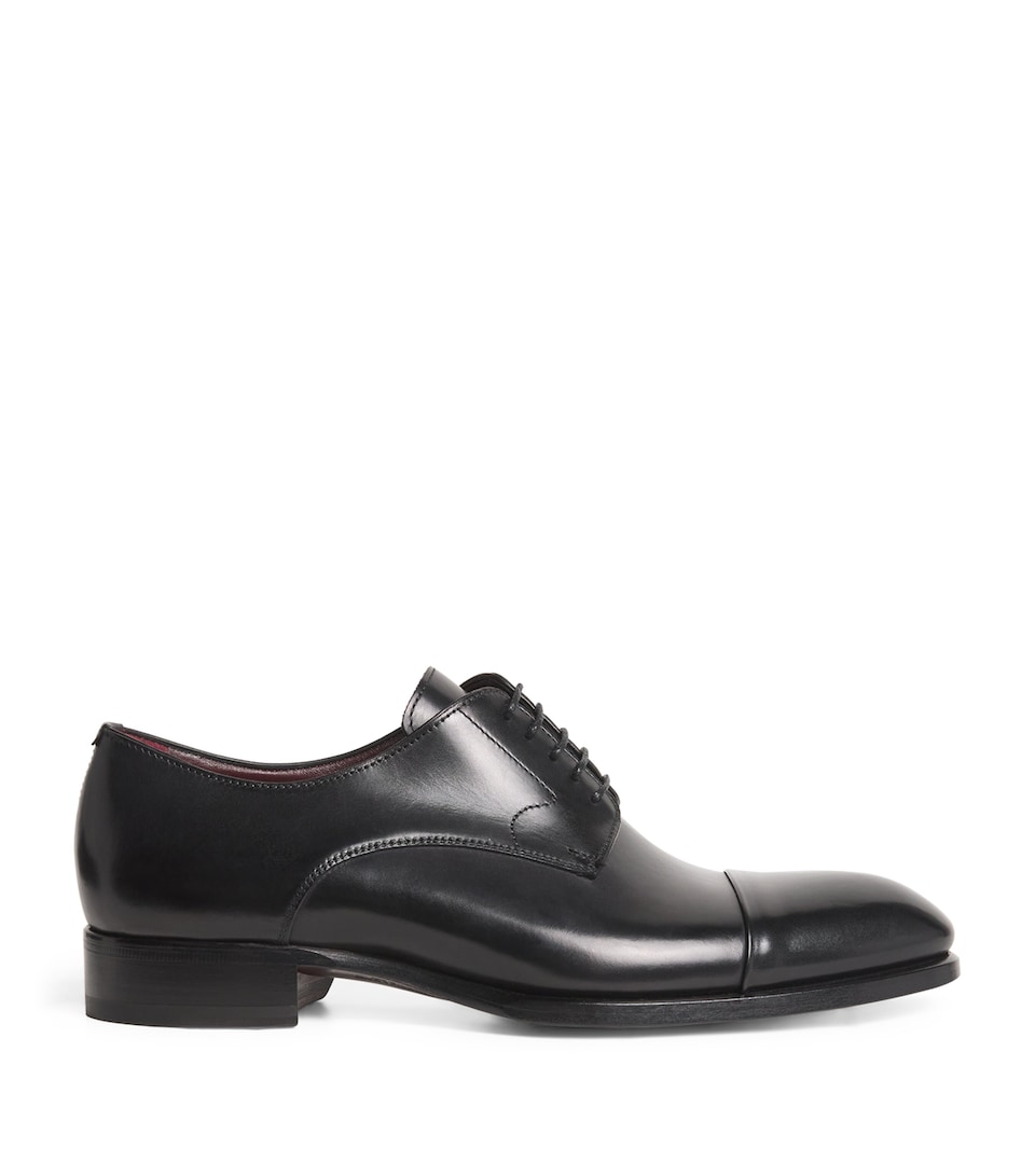 Brioni Leather Derby Shoes