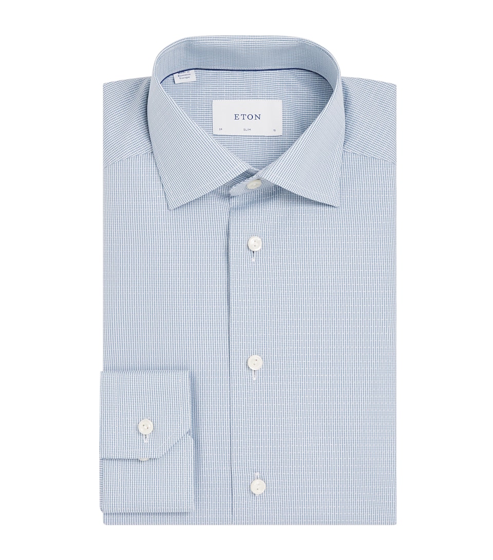 Cotton Dobby Stripe Shirt