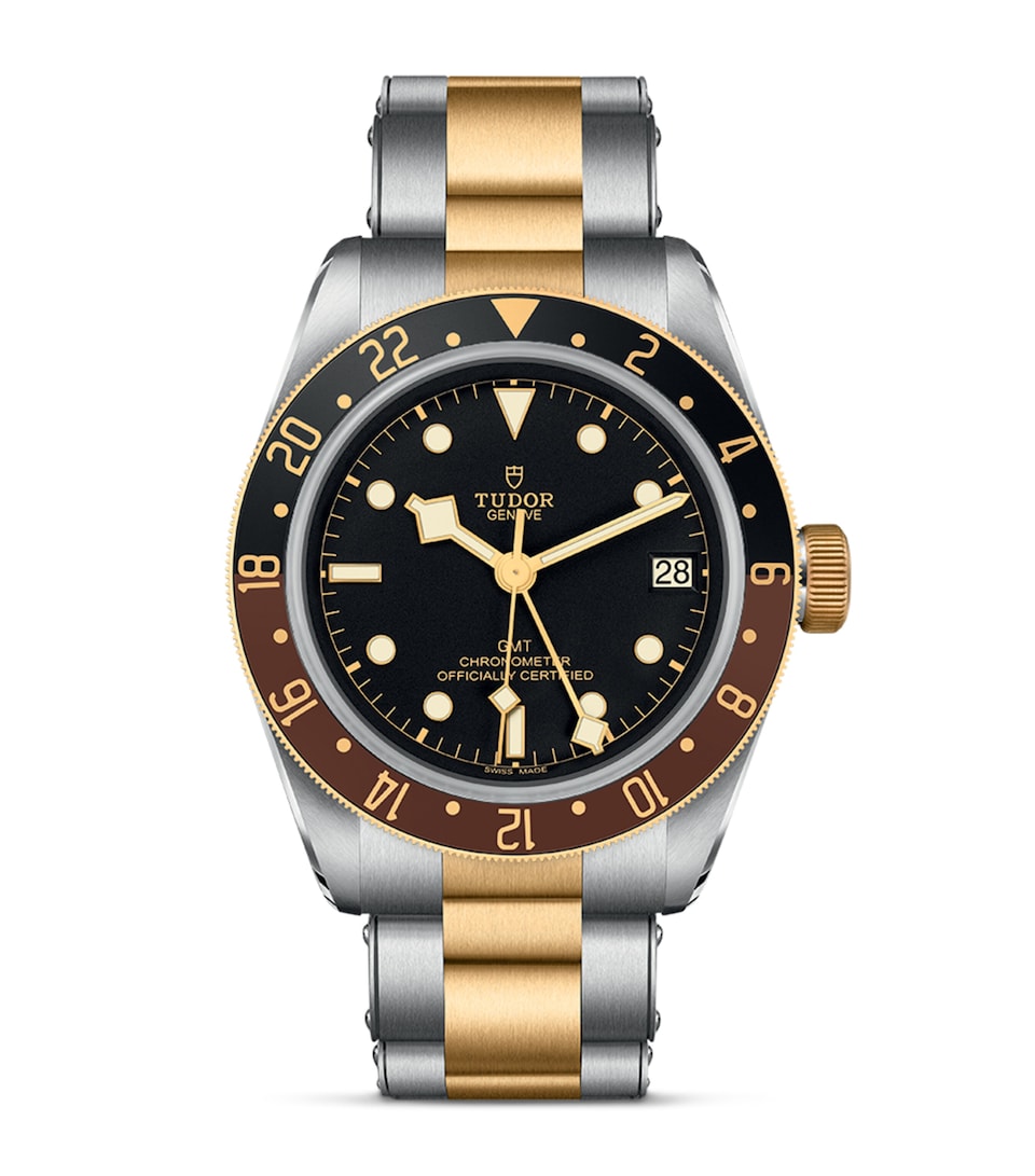 Black Bay GMT Stainless Steel and Yellow Gold Watch 41mm