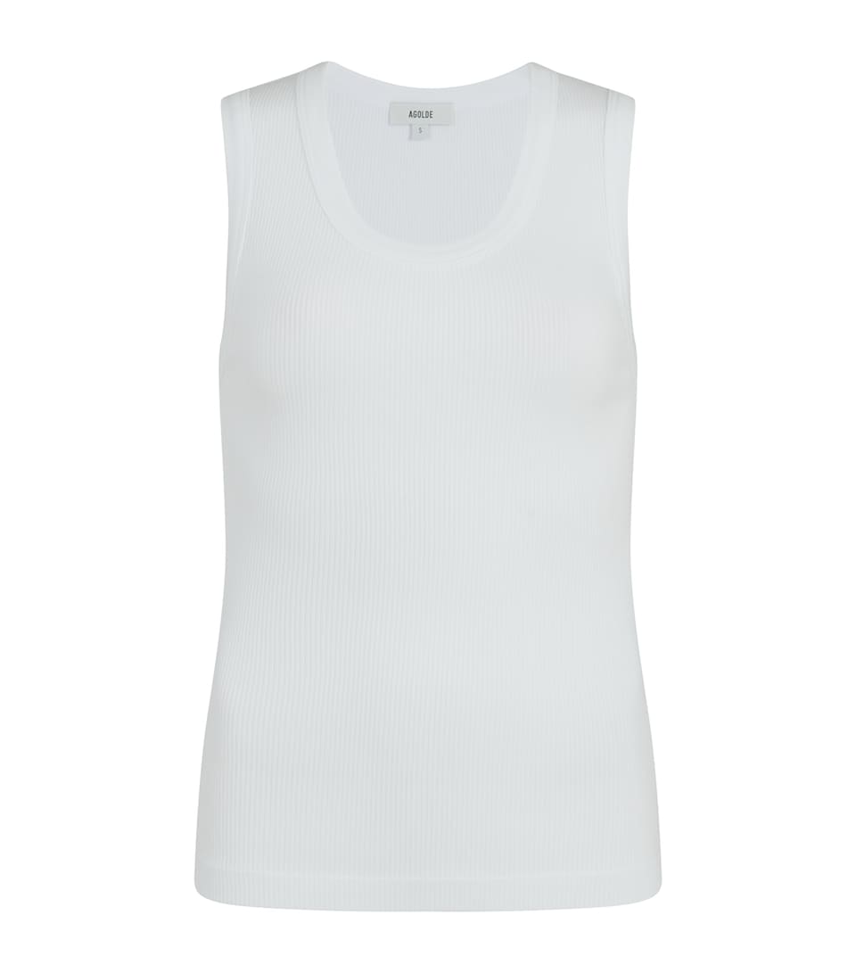 Ribbed Poppy Tank Top
