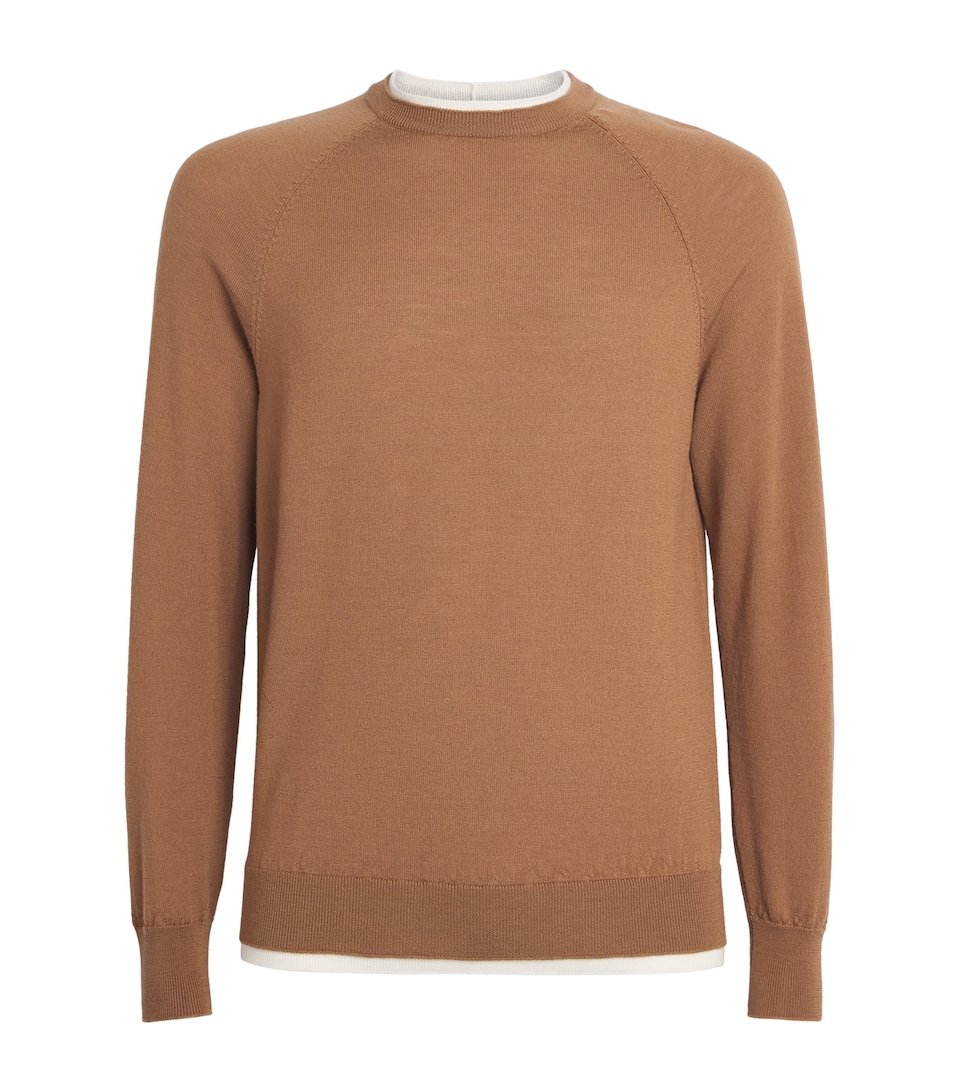 Wool Crew-Neck Sweater