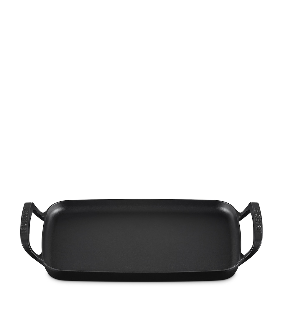 Cast Iron Rectangular BBQ Griddle (40cm)
