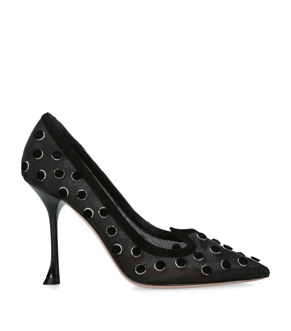 Mesh I Love Vivier Pumps 100