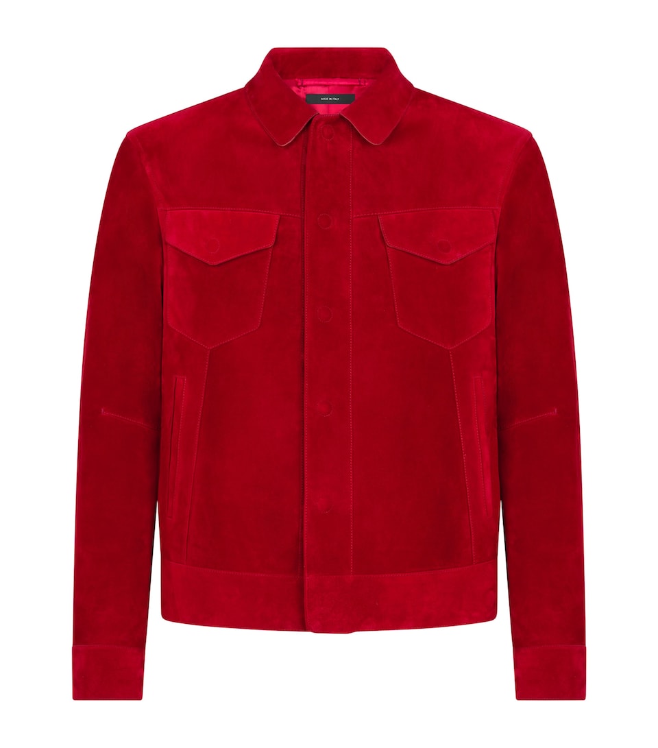 Calf Leather Blouson Jacket