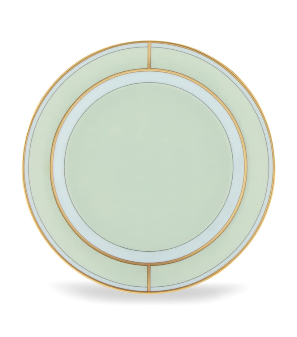 Porcelain Colonna Diva Verde Bread Plate (17cm)