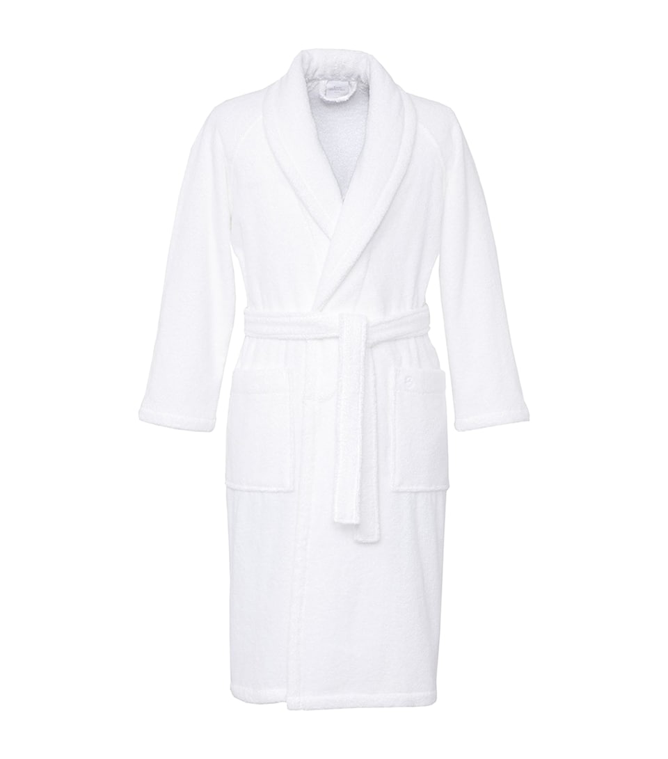 Yves Delorme Womens Étoile Bathrobe (Medium)