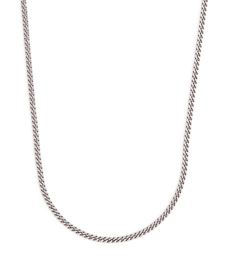 Sterling Silver Curb Chain M Necklace