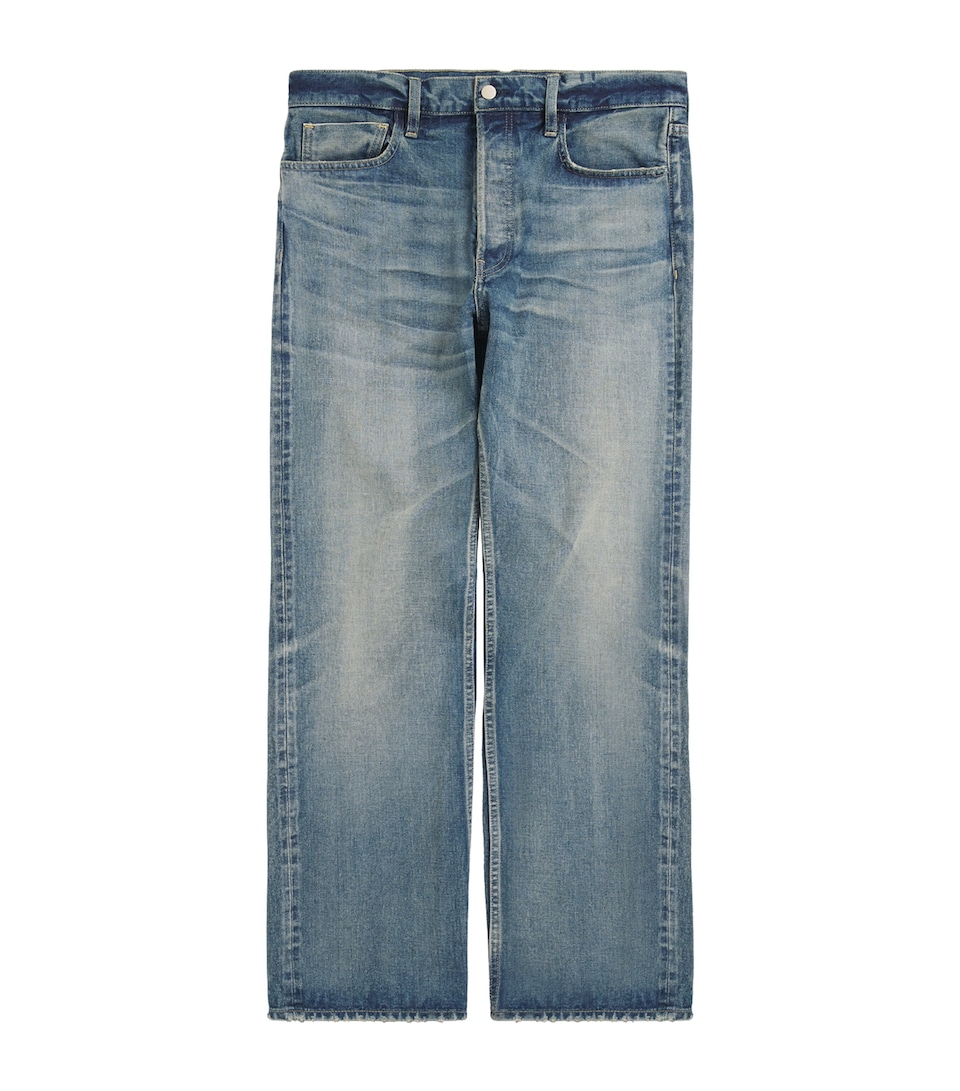 Faded Straight Jeans