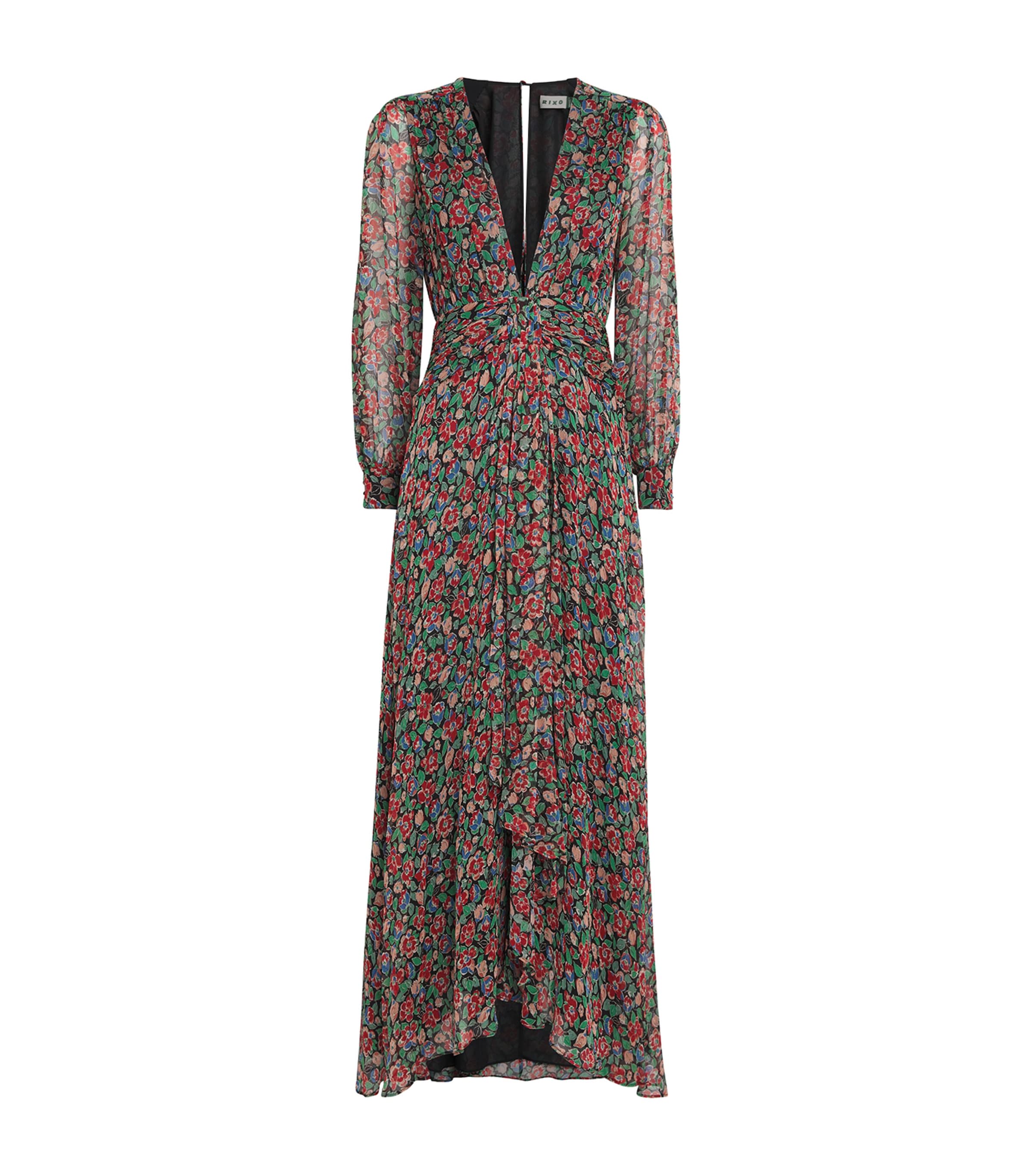 Floral Jeannie Midi Dress