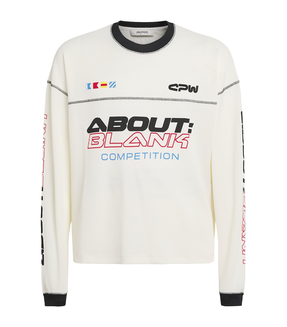 about:blank Mens Competition Long-Sleeve T-Shirt Oat
