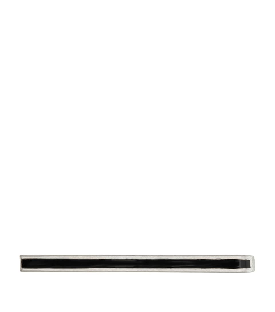 Saint Laurent Enamelled Tie Clip