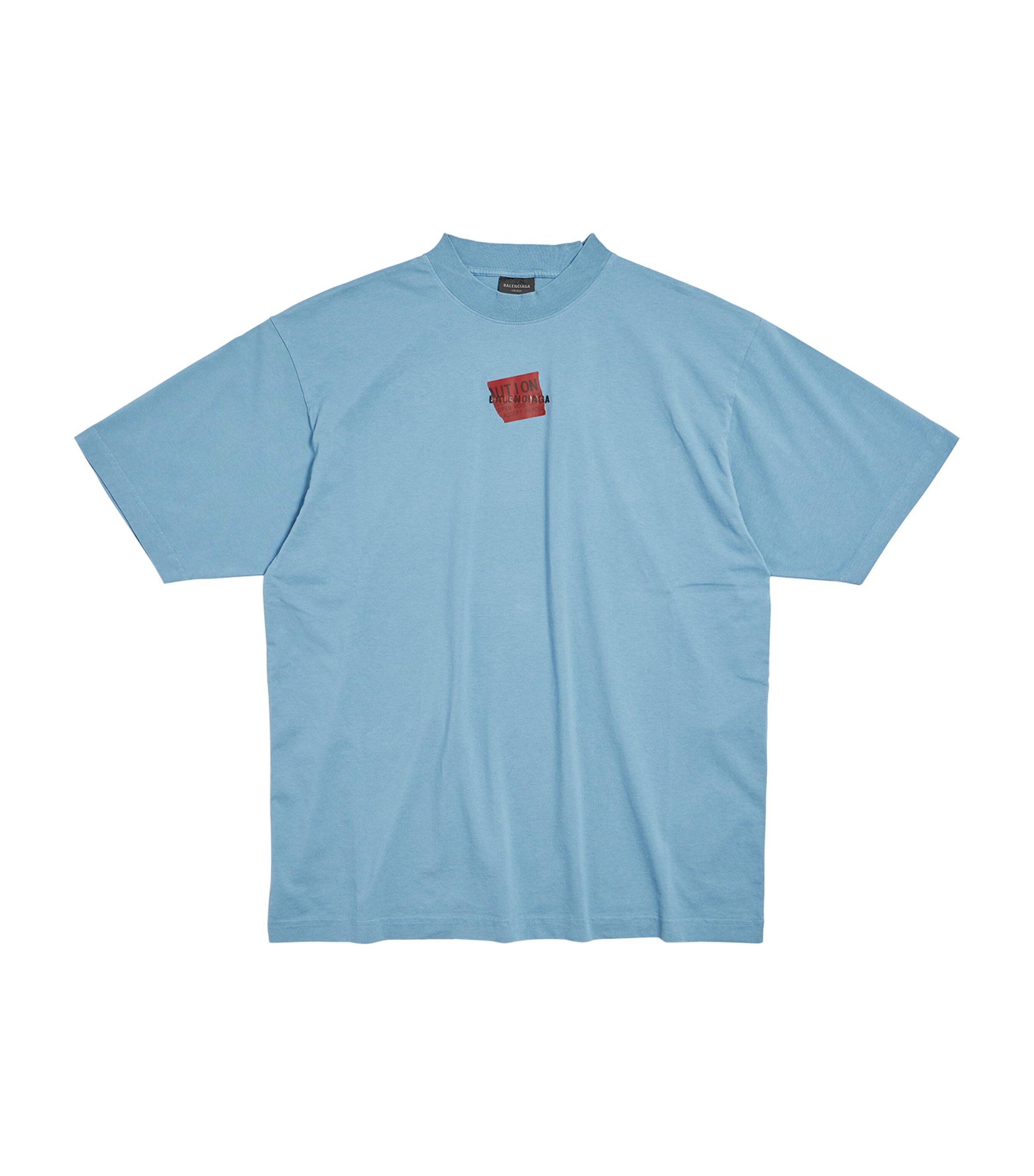 Balenciaga Oversized Tape-Back Logo T-Shirt | Harrods US
