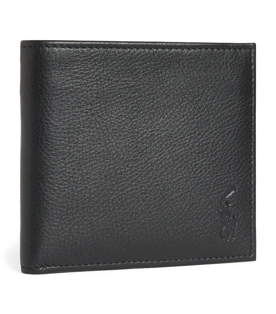 Polo Ralph Lauren Leather Polo Pony Wallet Black