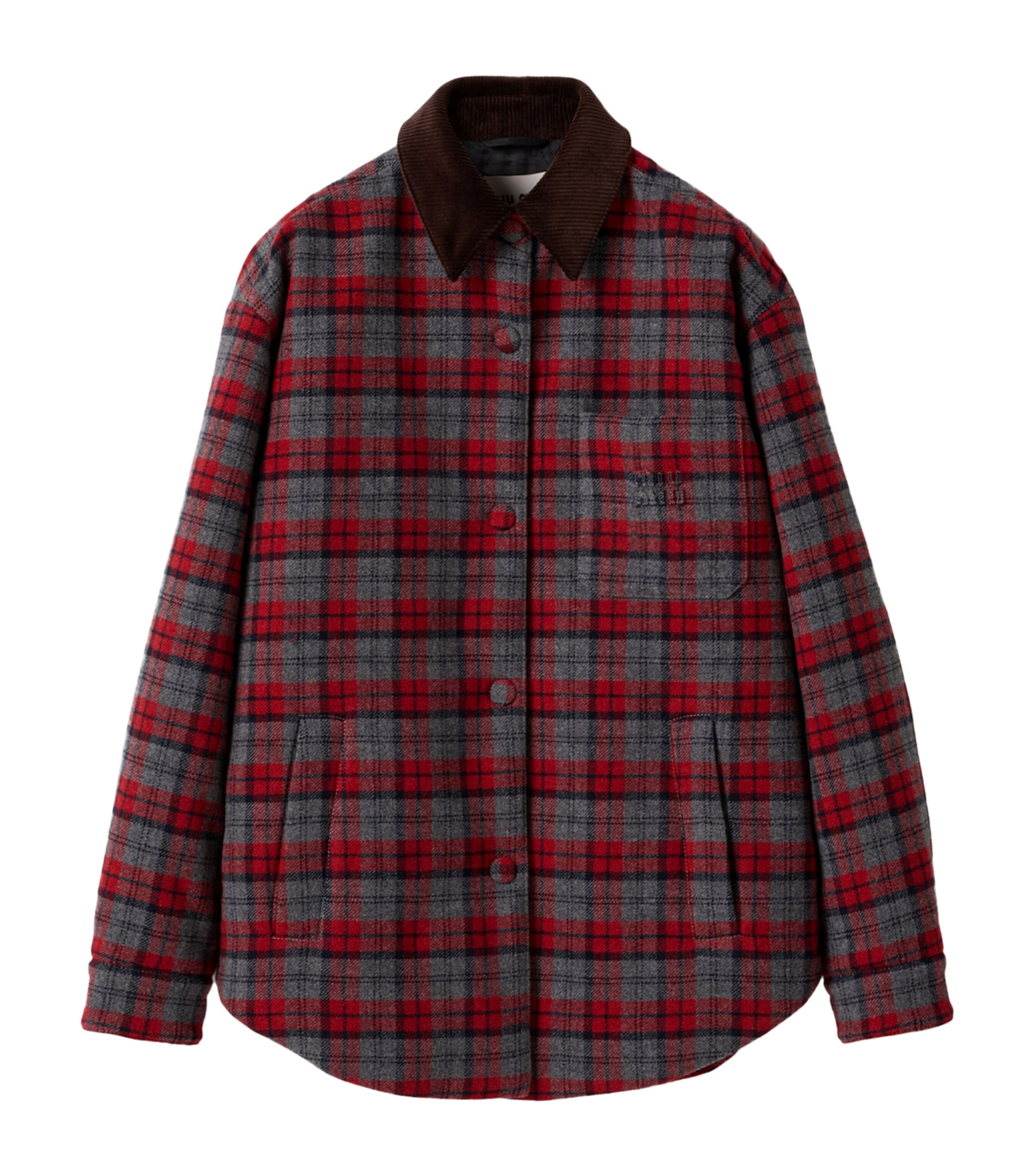 Padded Check Jacket