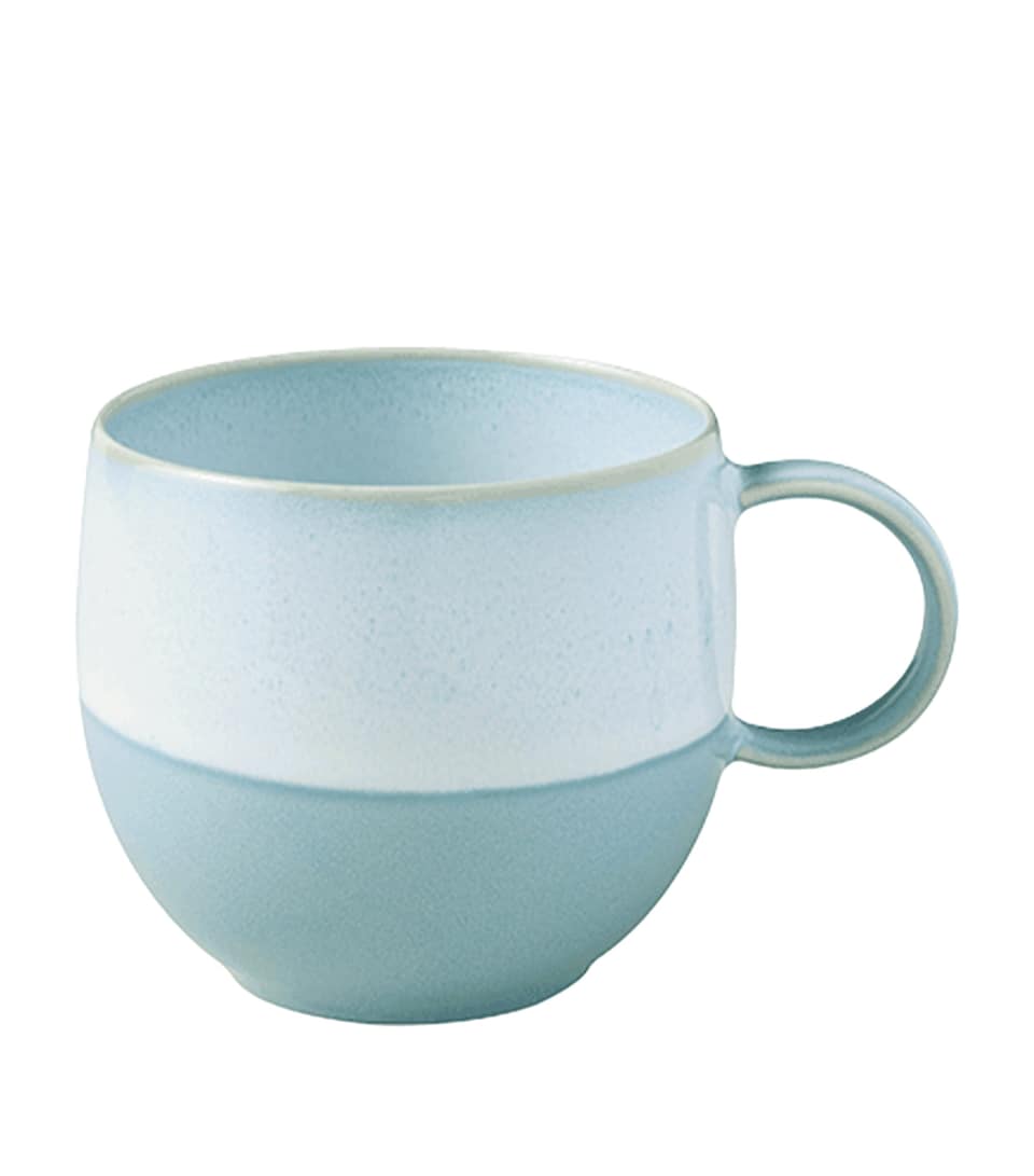 Villeroy & Boch Porcelain Perlemor Aqua Mug Blue