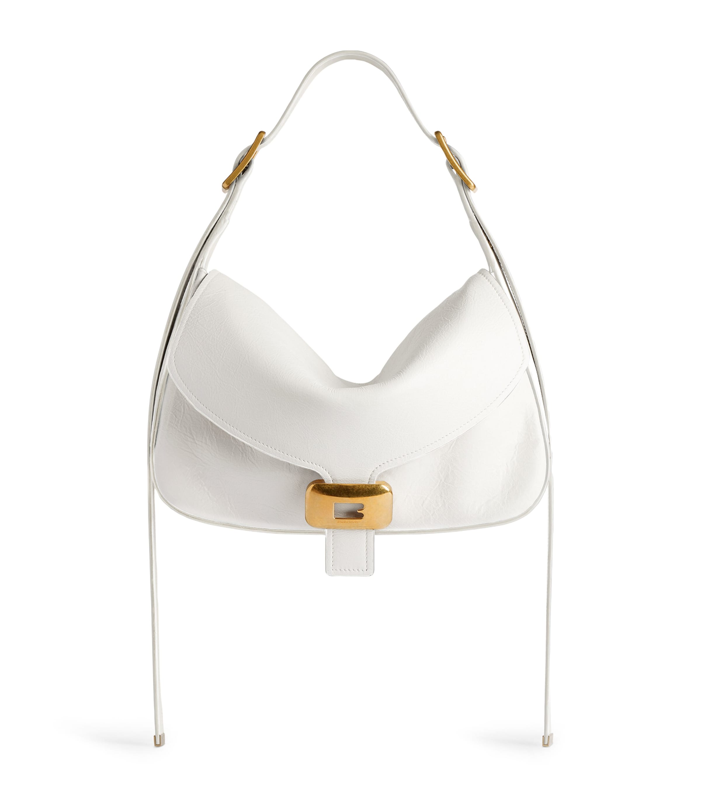 Balenciaga Lambskin Clicca Shoulder Bag