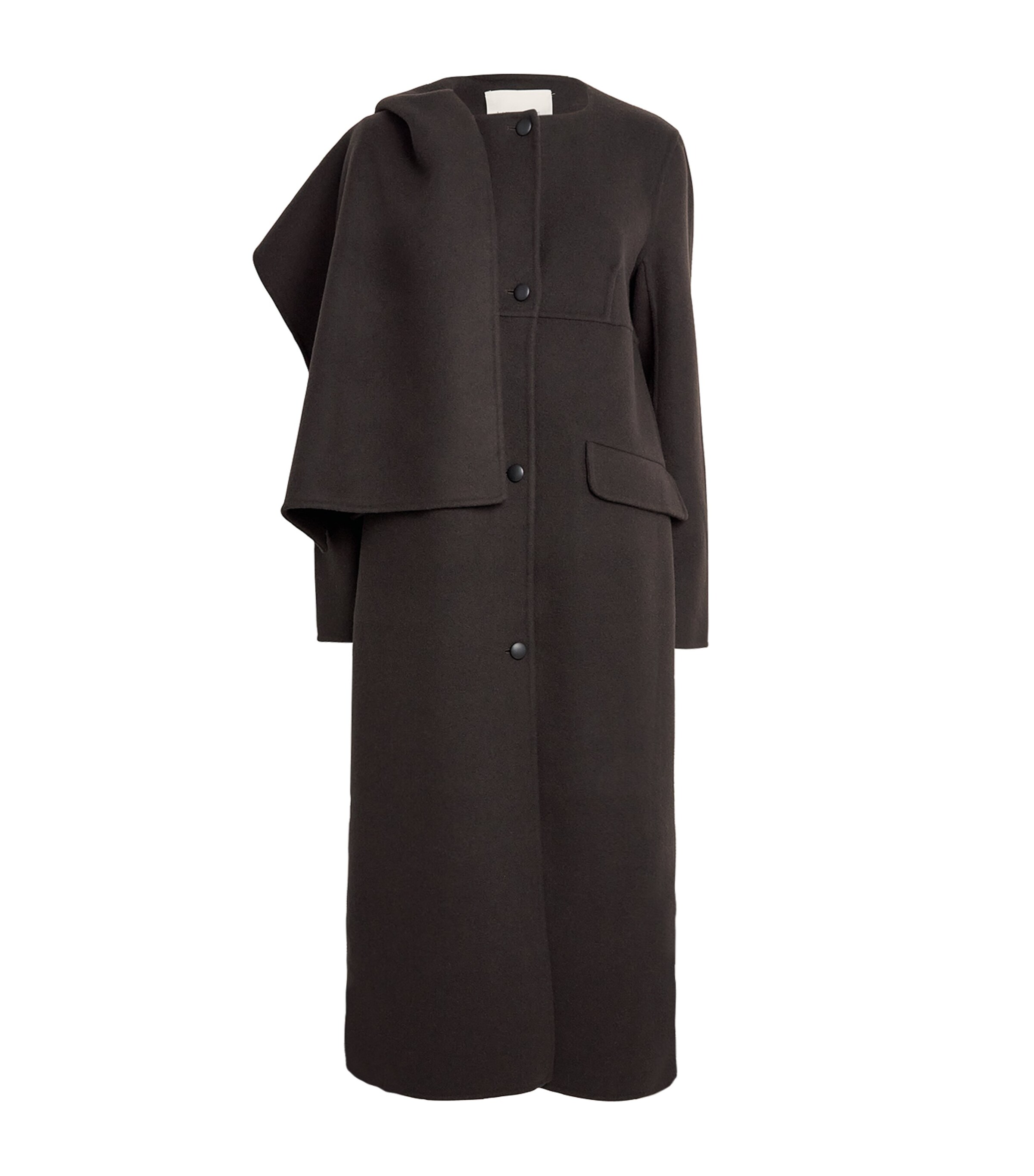 Cashmere-Wool Kipling Coat