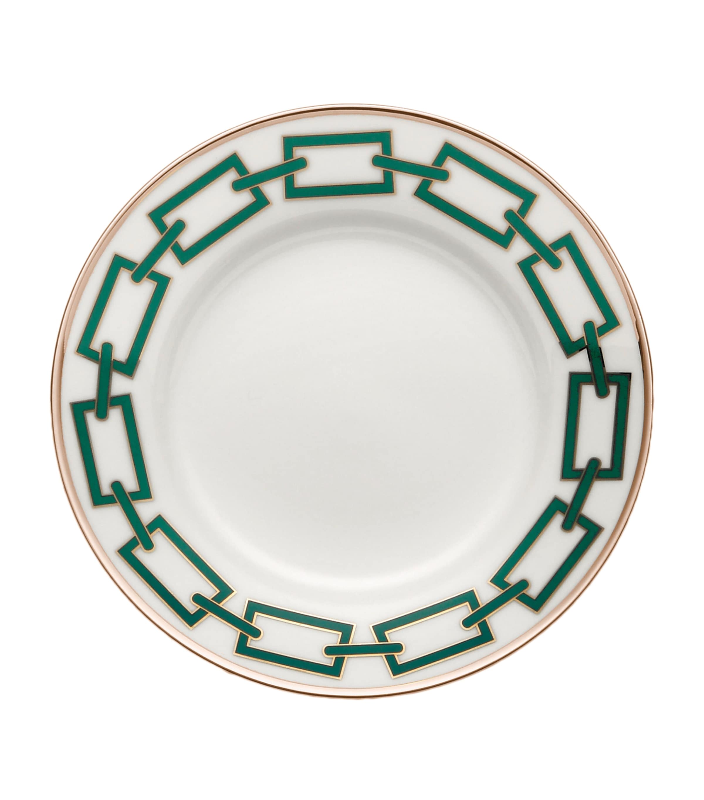 GINORI 1735 Catene Smeraldo Bread Plate (16cm)