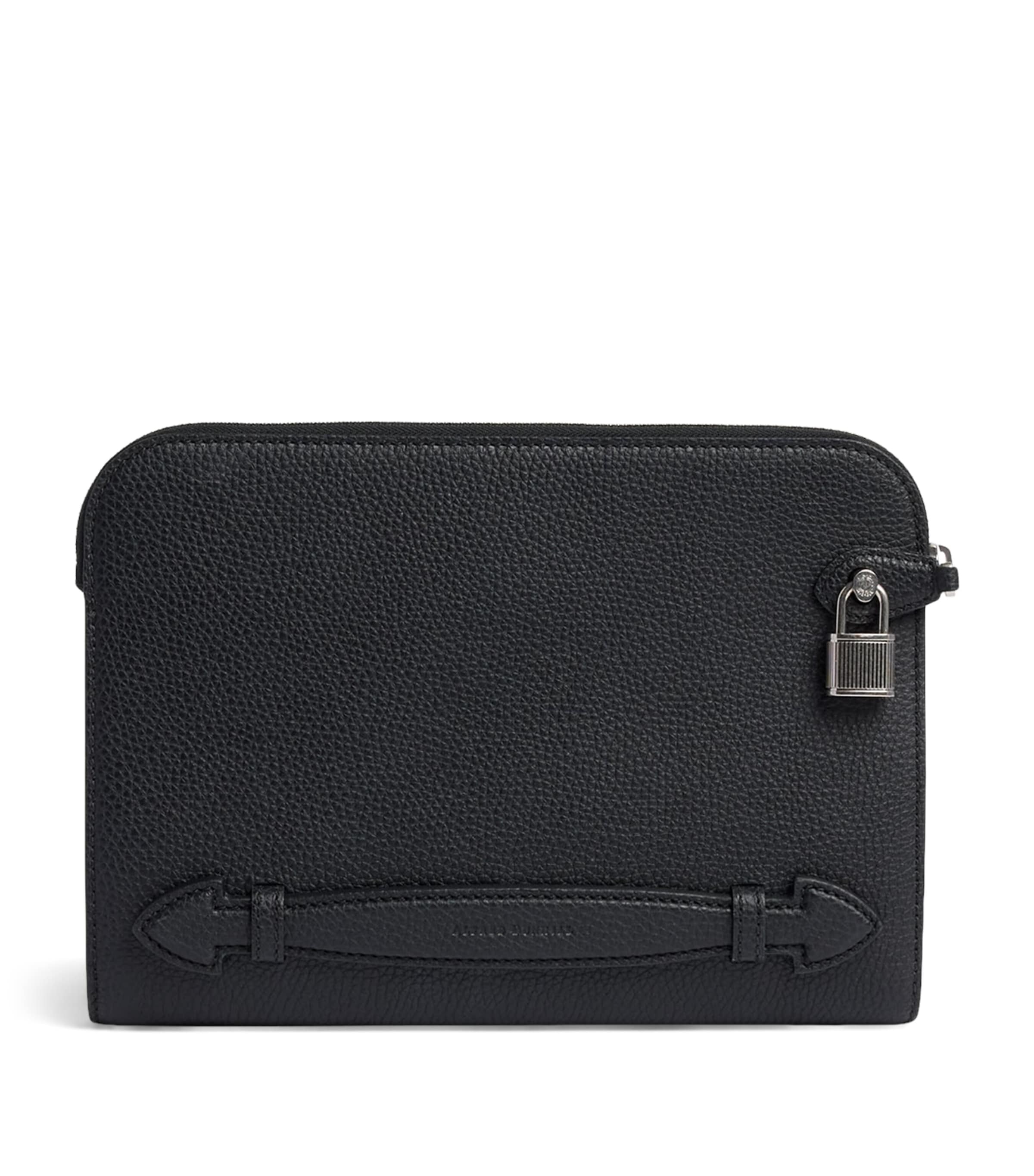 Dunhill Leather Bourdon Folio 27 Cross-Body Bag