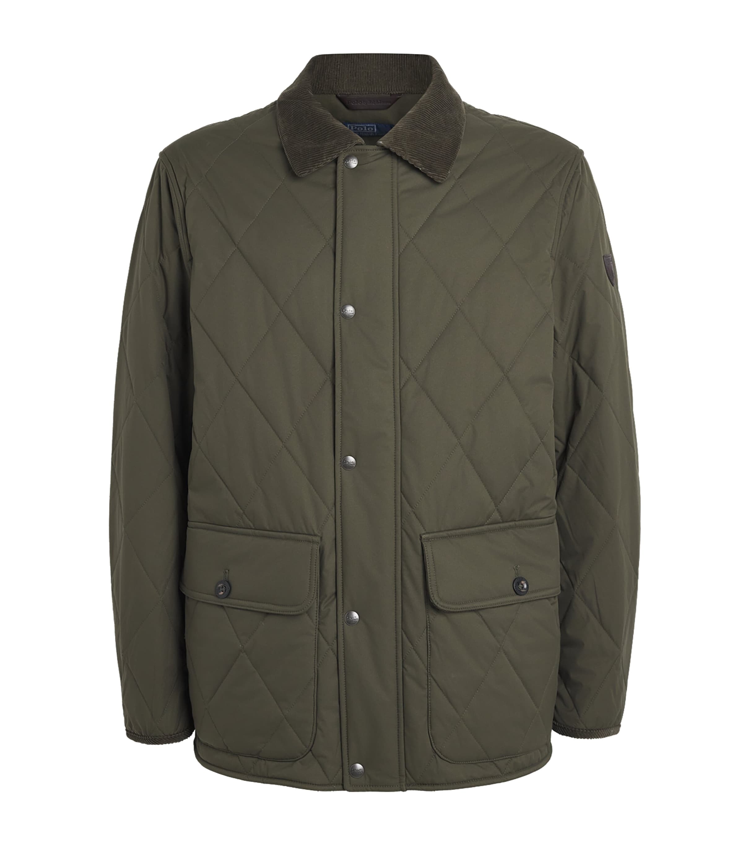 Polo Ralph Lauren Mens Quilted Beaton Field Jacket Ranger Green