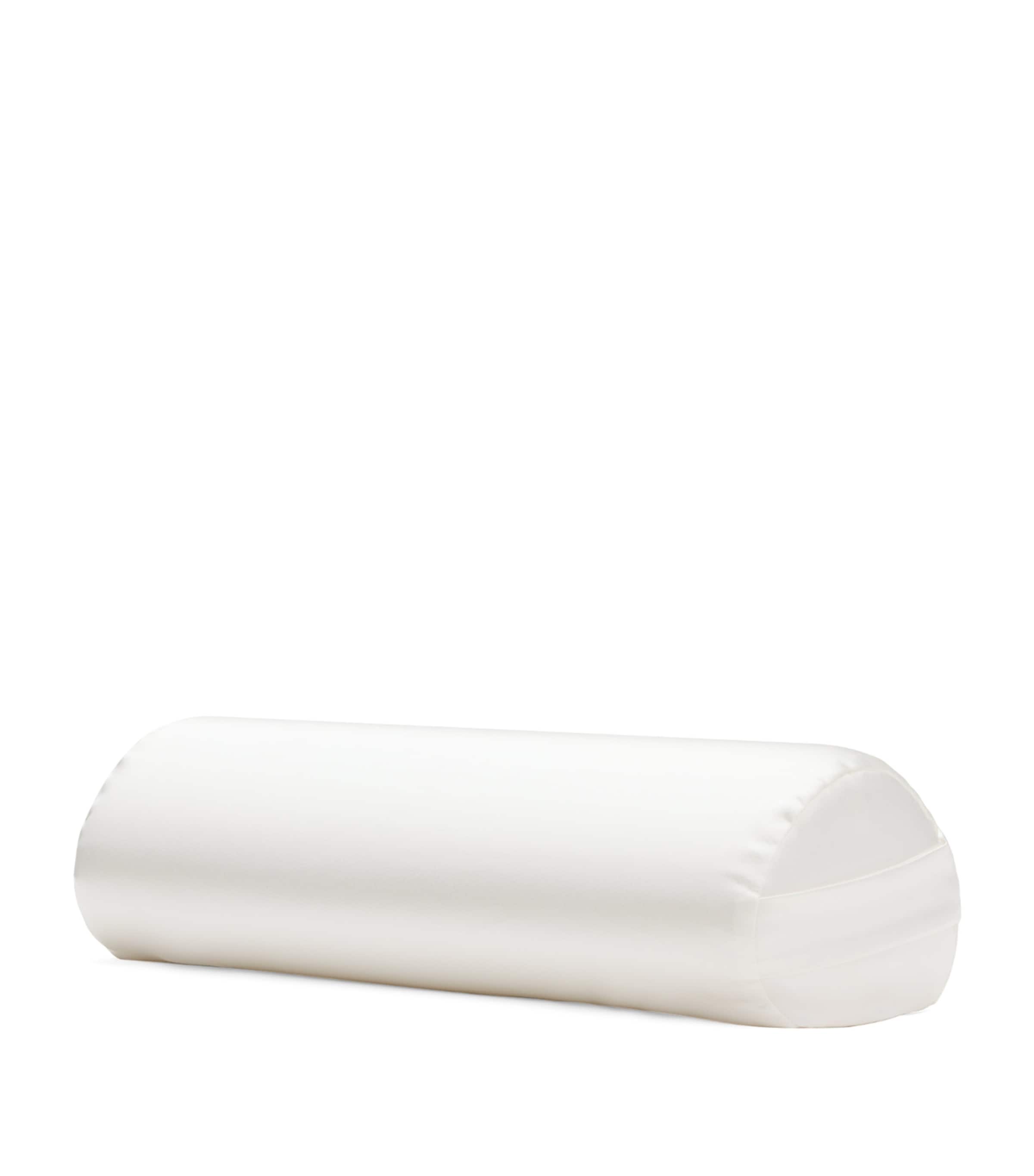 Memory Foam Boost Pillow and Silk Pillowcase (20cm x 47cm)