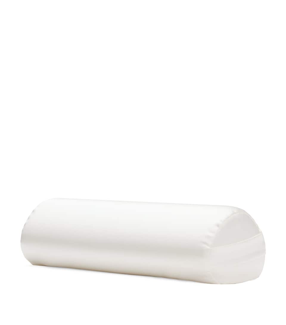 Memory Foam Boost Pillow and Silk Pillowcase (20cm x 47cm)
