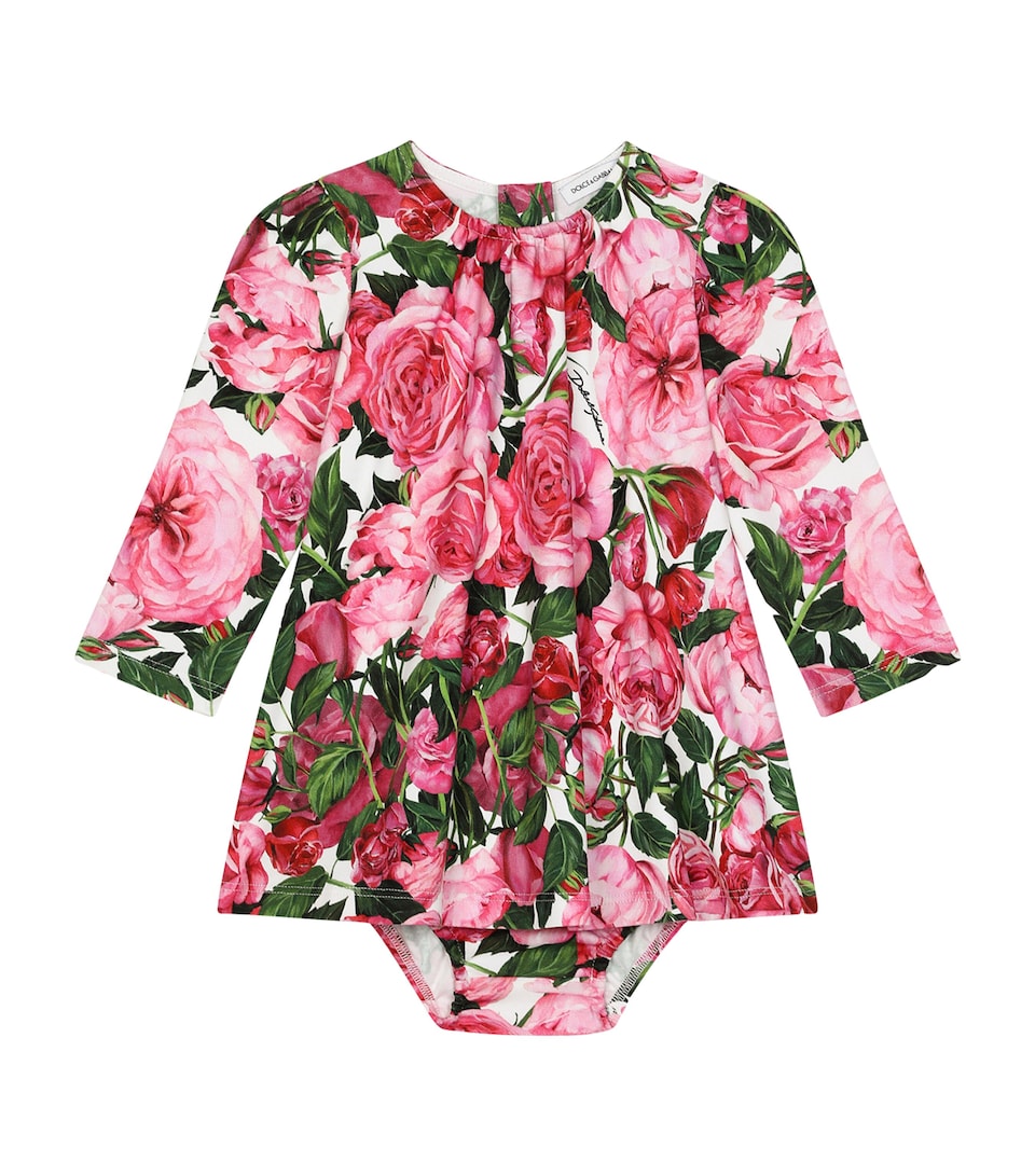 Cotton Floral Dress and Bloomers Set (3-30 Months)