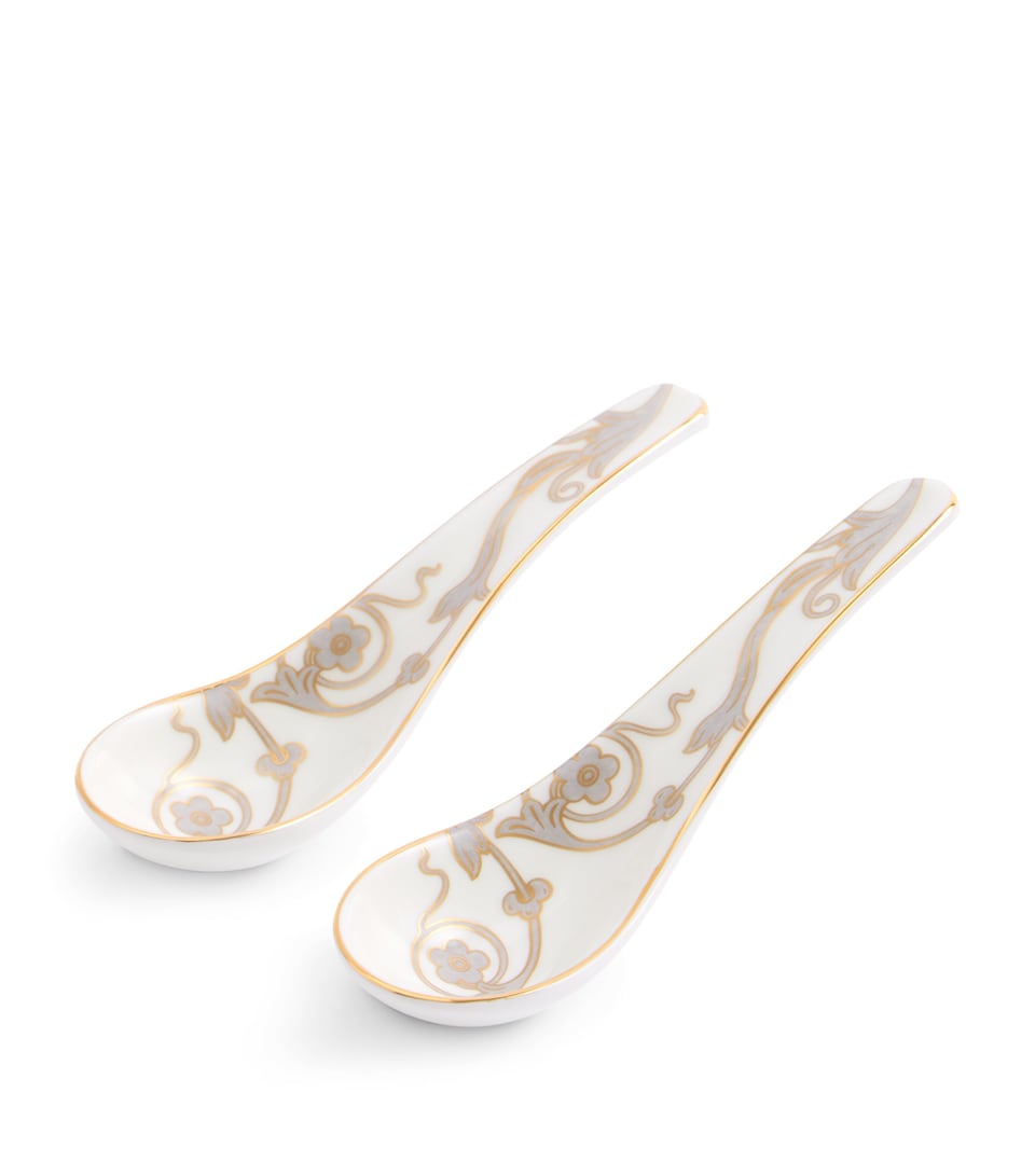 Wedgwood Set of 2 Soup Spoons Grey