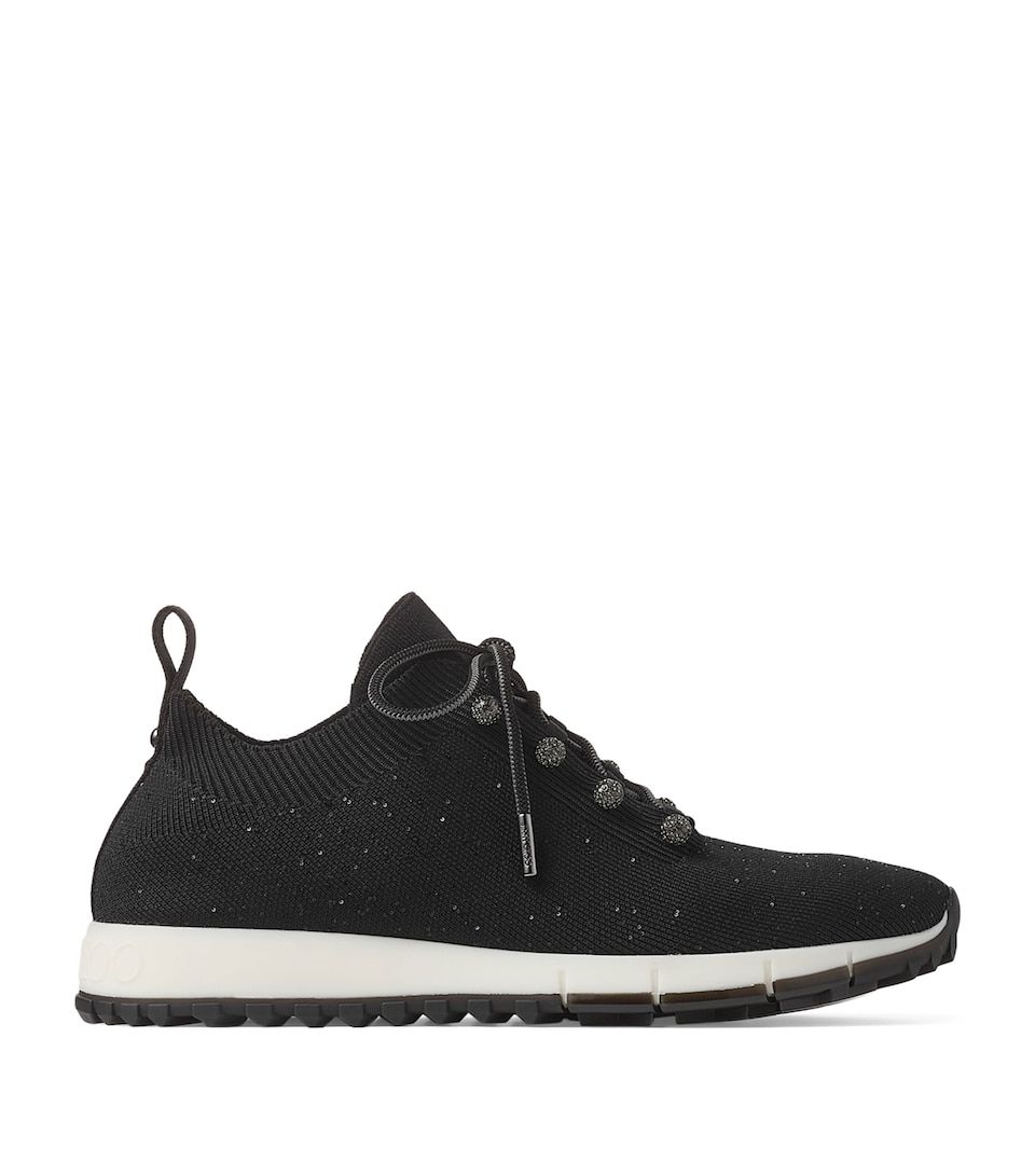 Veles Knitted Glitter Sneakers