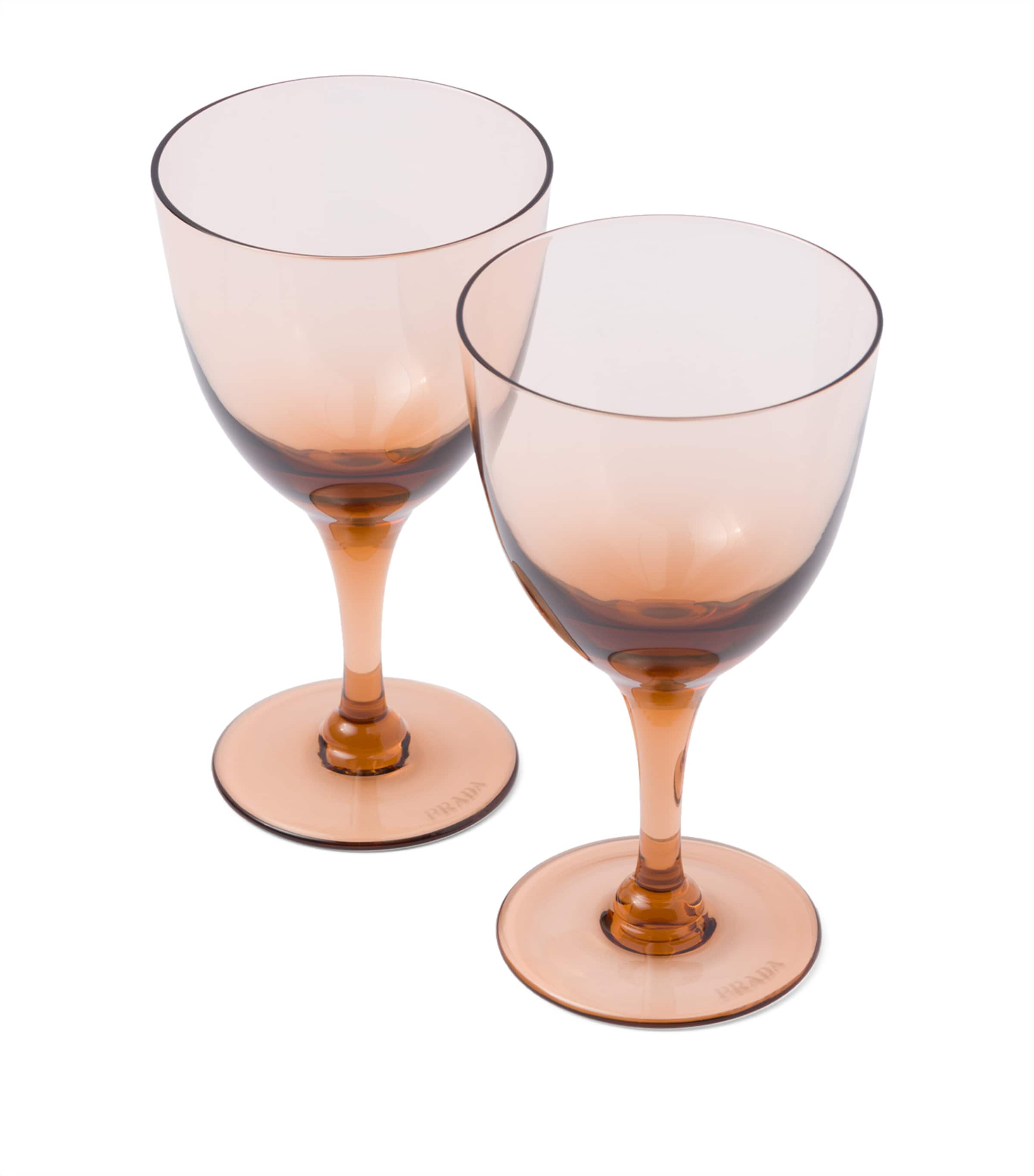 Prada New York Water Glasses (Set of 2)