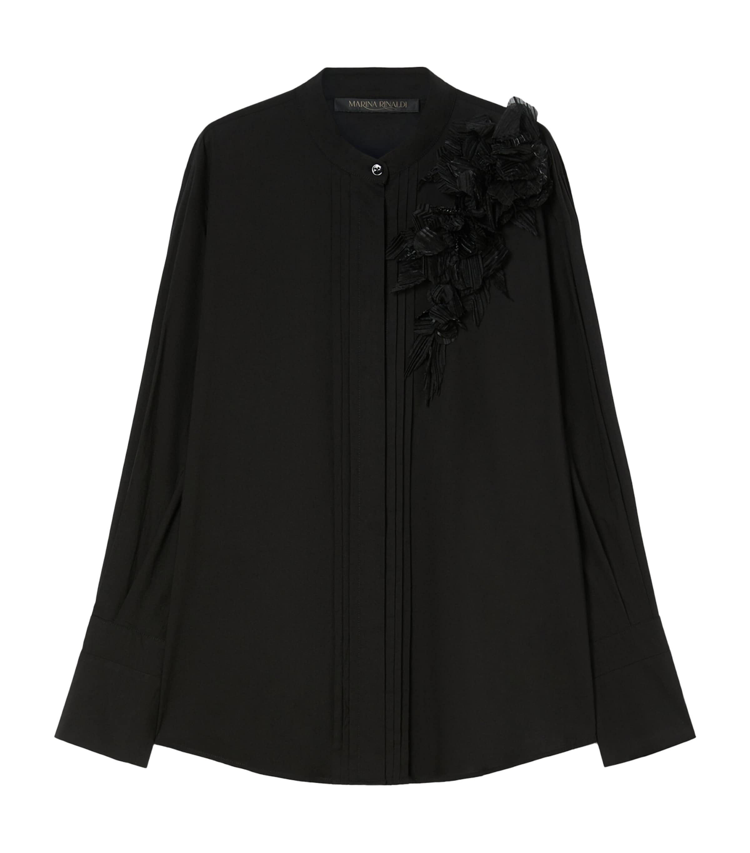 Floral-Detail Fieno Shirt