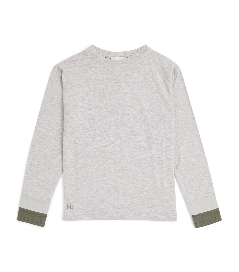 Panel Long-Sleeve T-Shirt (4-14 Years)