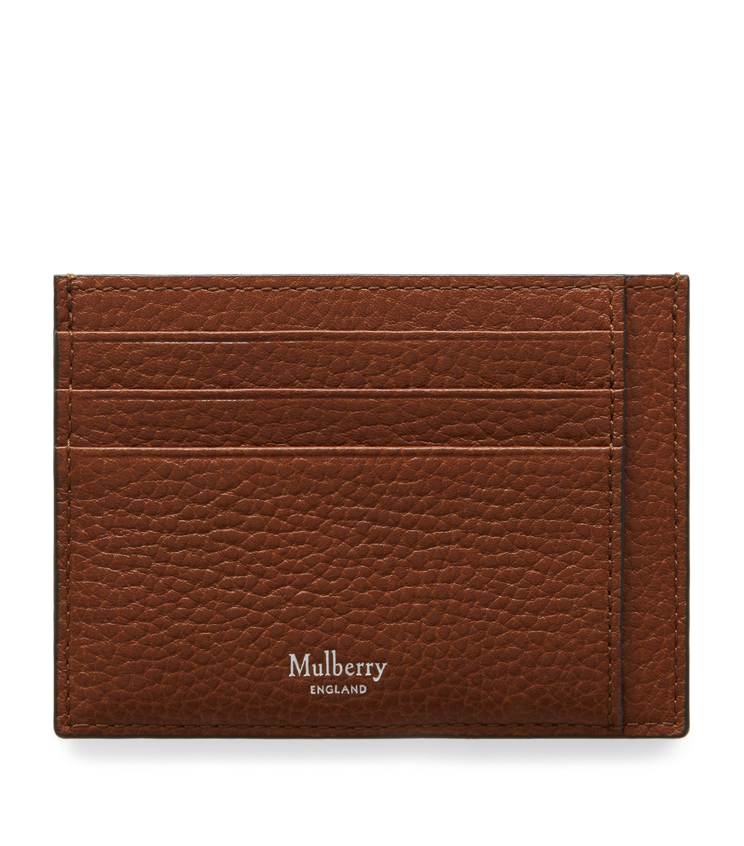 Grained Leather Card Holder