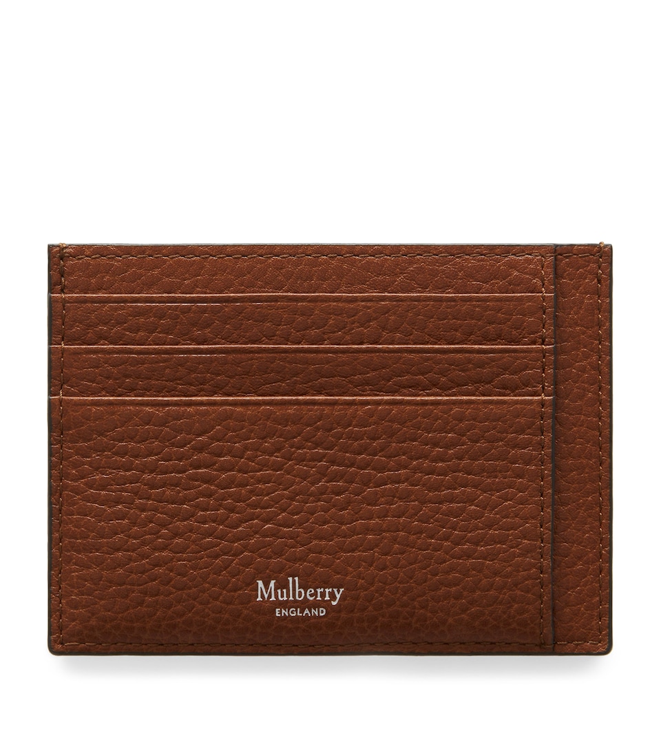 Grained Leather Card Holder