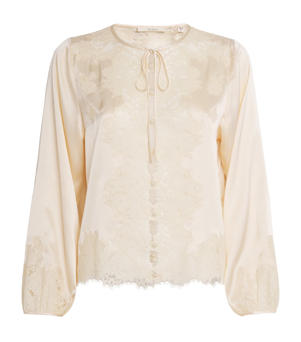 Silk Satin Lucine Top