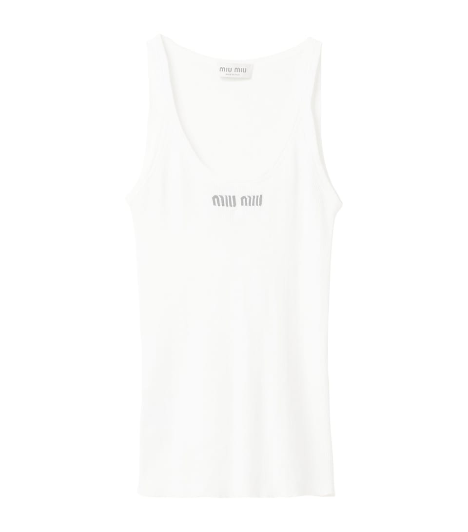 Cotton Logo Tank Top