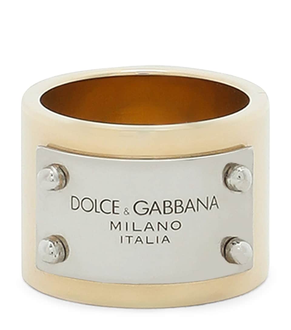 Engraved Logo-Plaque Ring