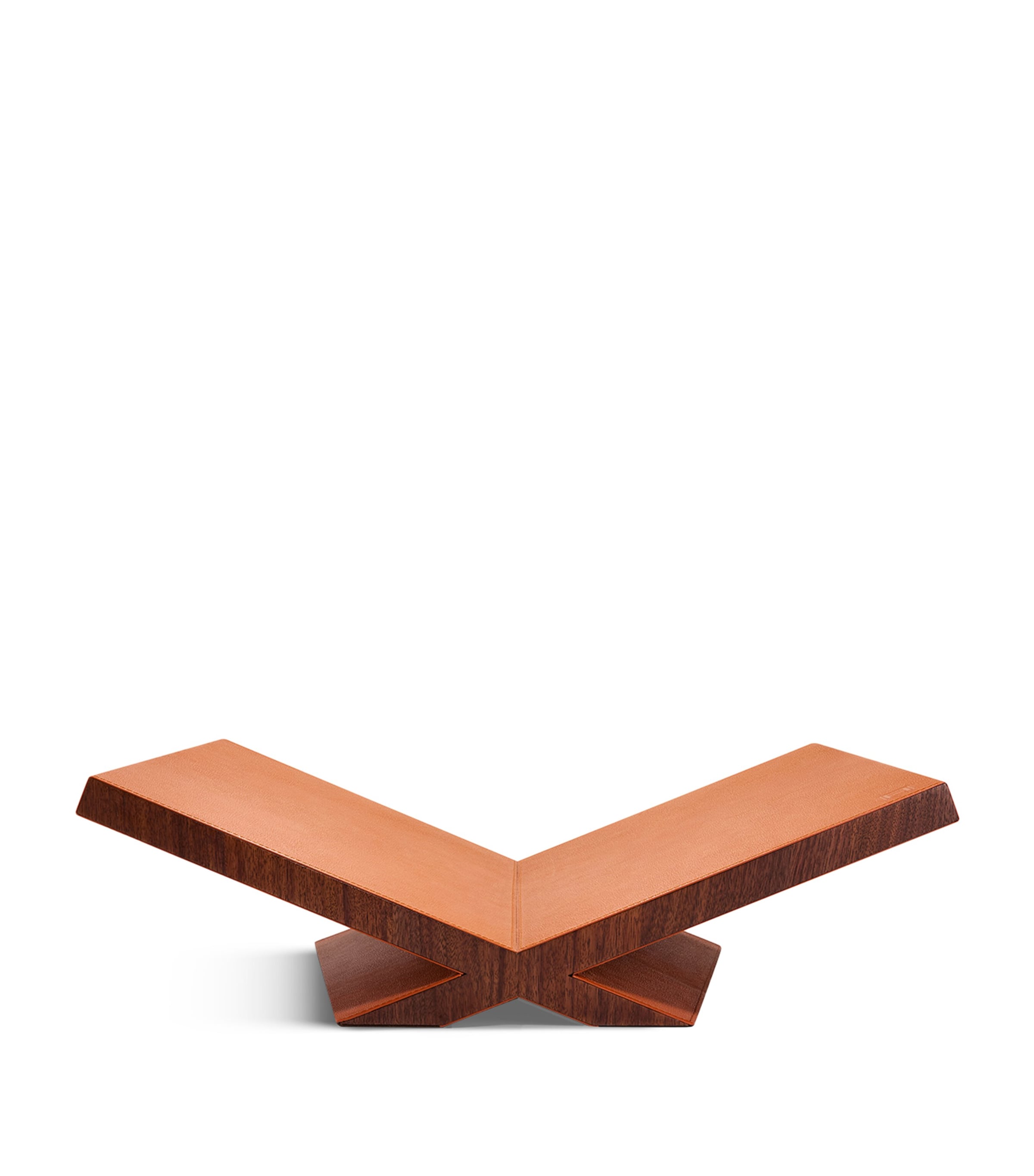 Walnut-Leather Ultimate Culture Bookstand